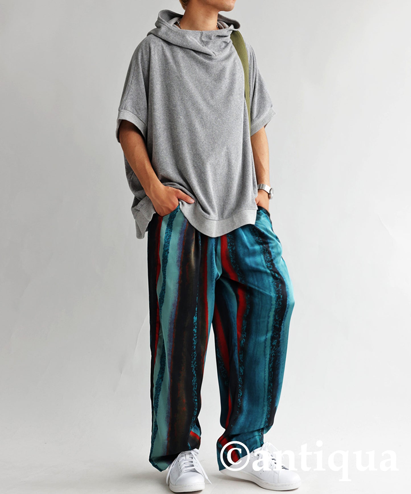 Tapered pants Long-length Men's