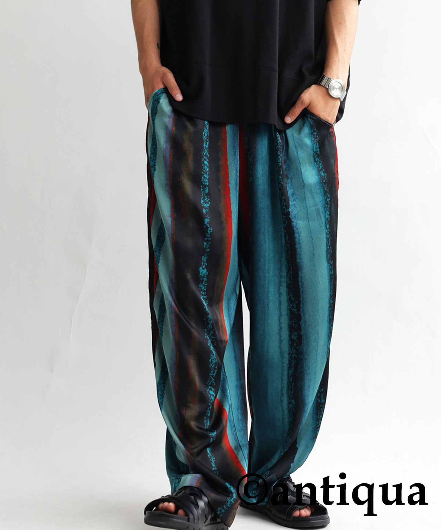 Tapered pants Long-length Men's