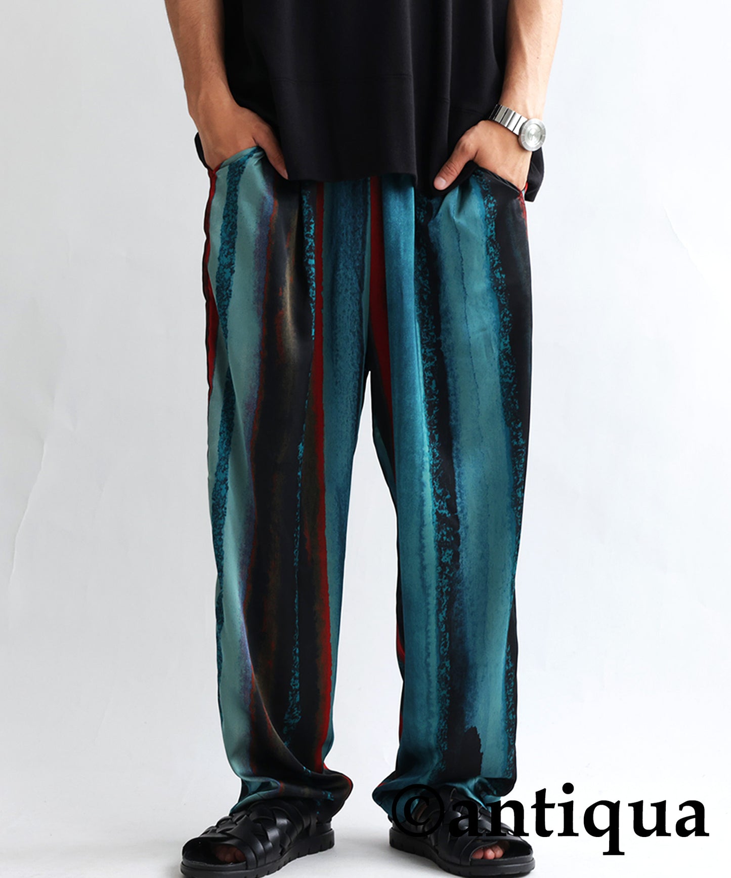 Tapered pants Long-length Men's