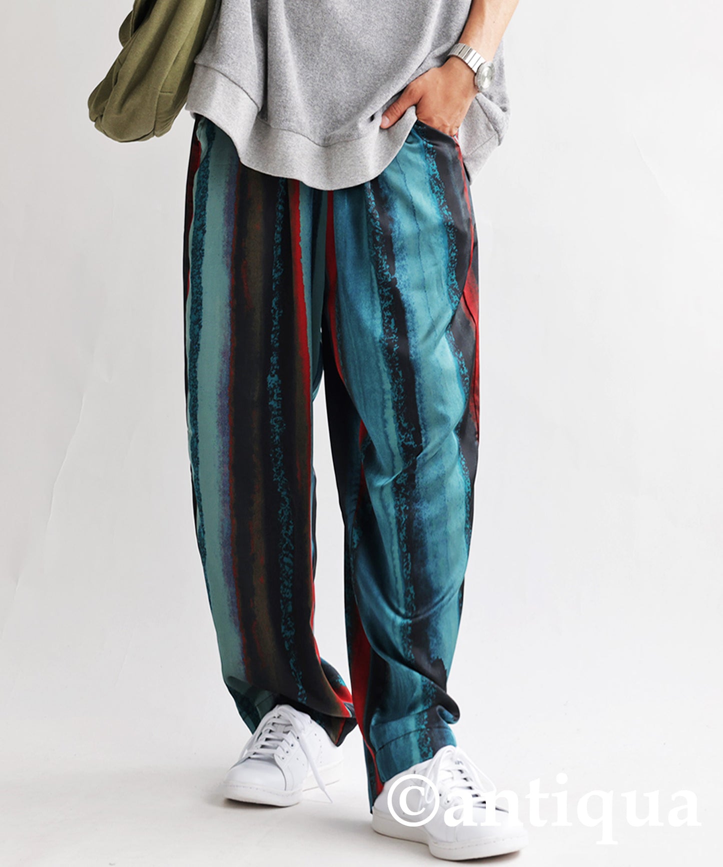 Tapered pants Long-length Men's