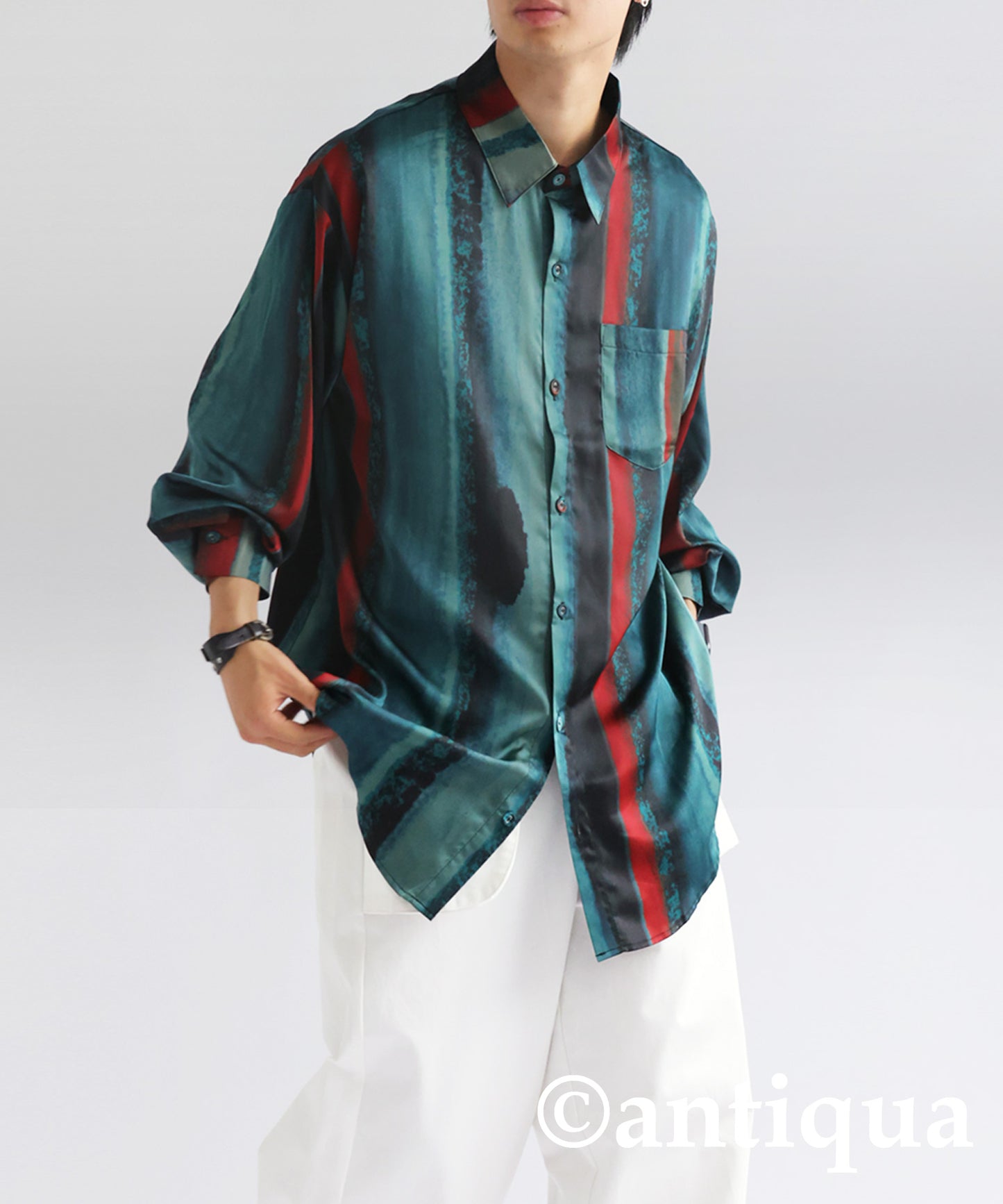 Nuance Stripe Shirt Men's