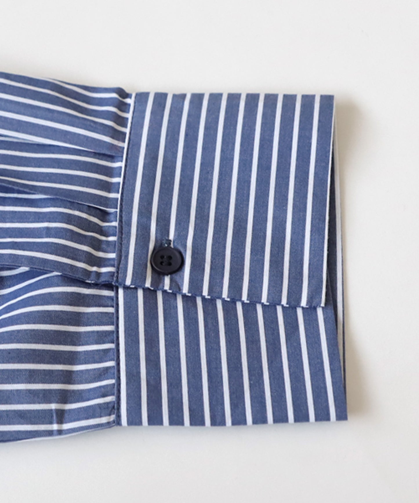 Stripe Shirt with Drawstring Ladies