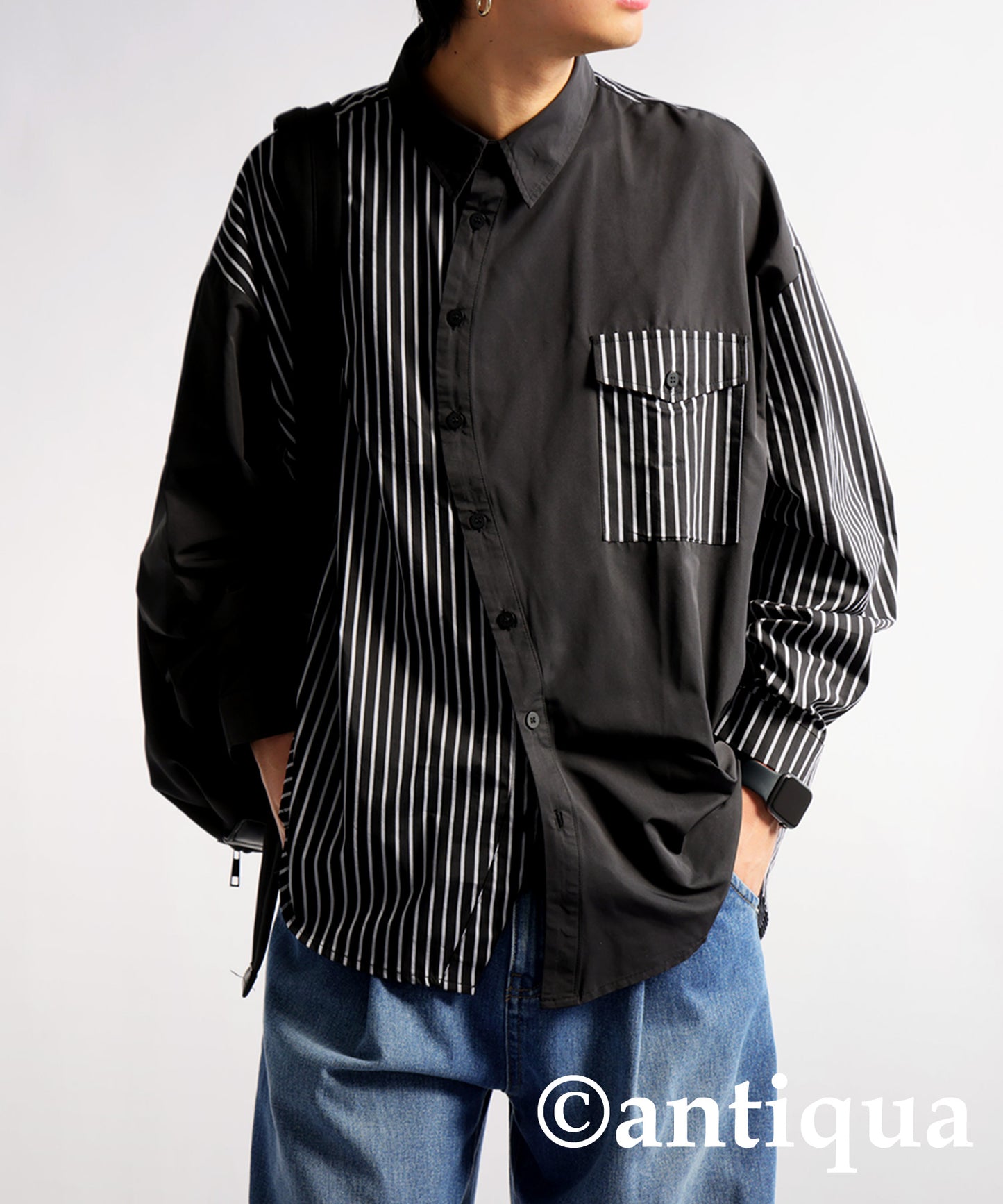 Wave Line Shirt Men's