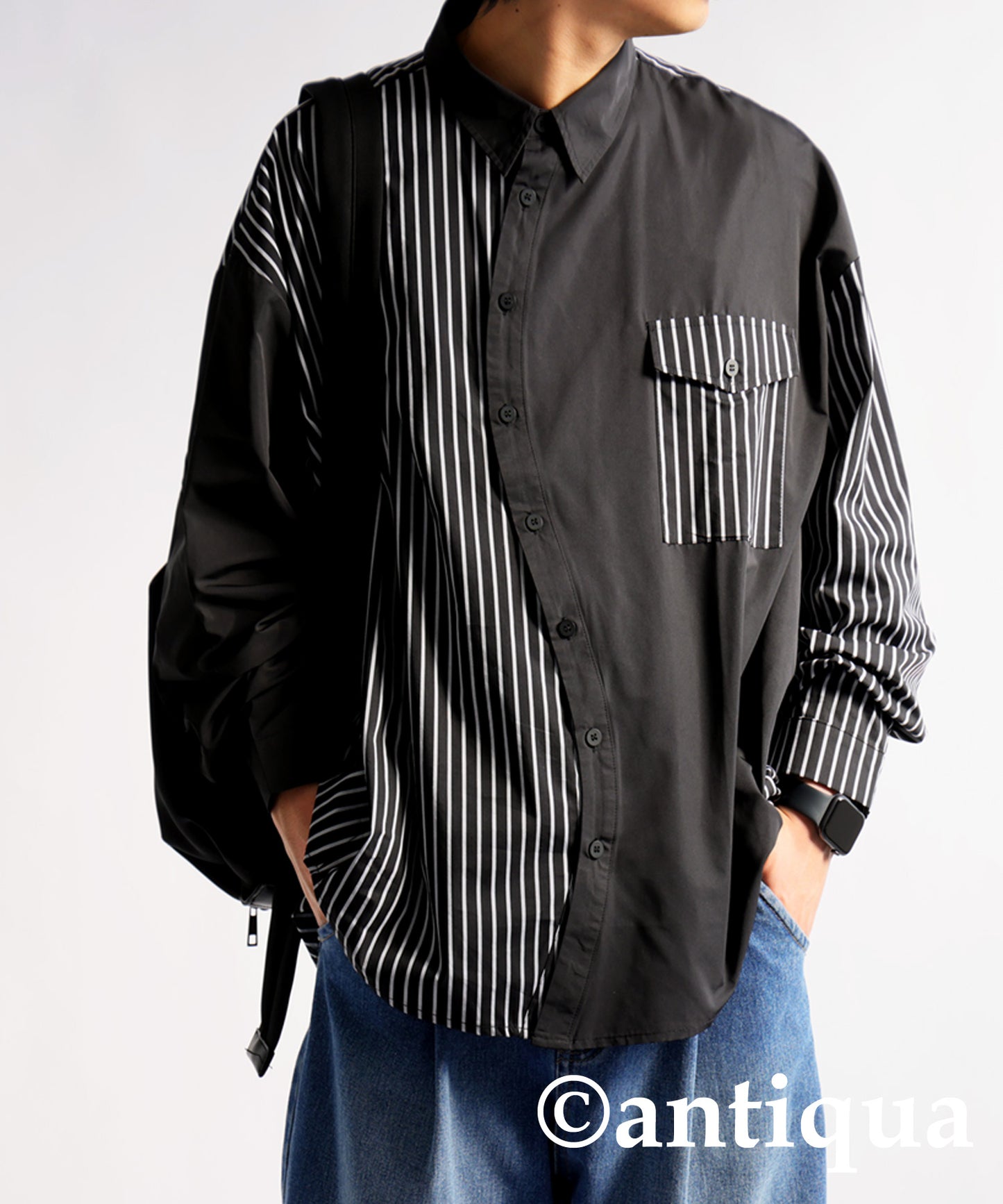 Wave Line Shirt Men's