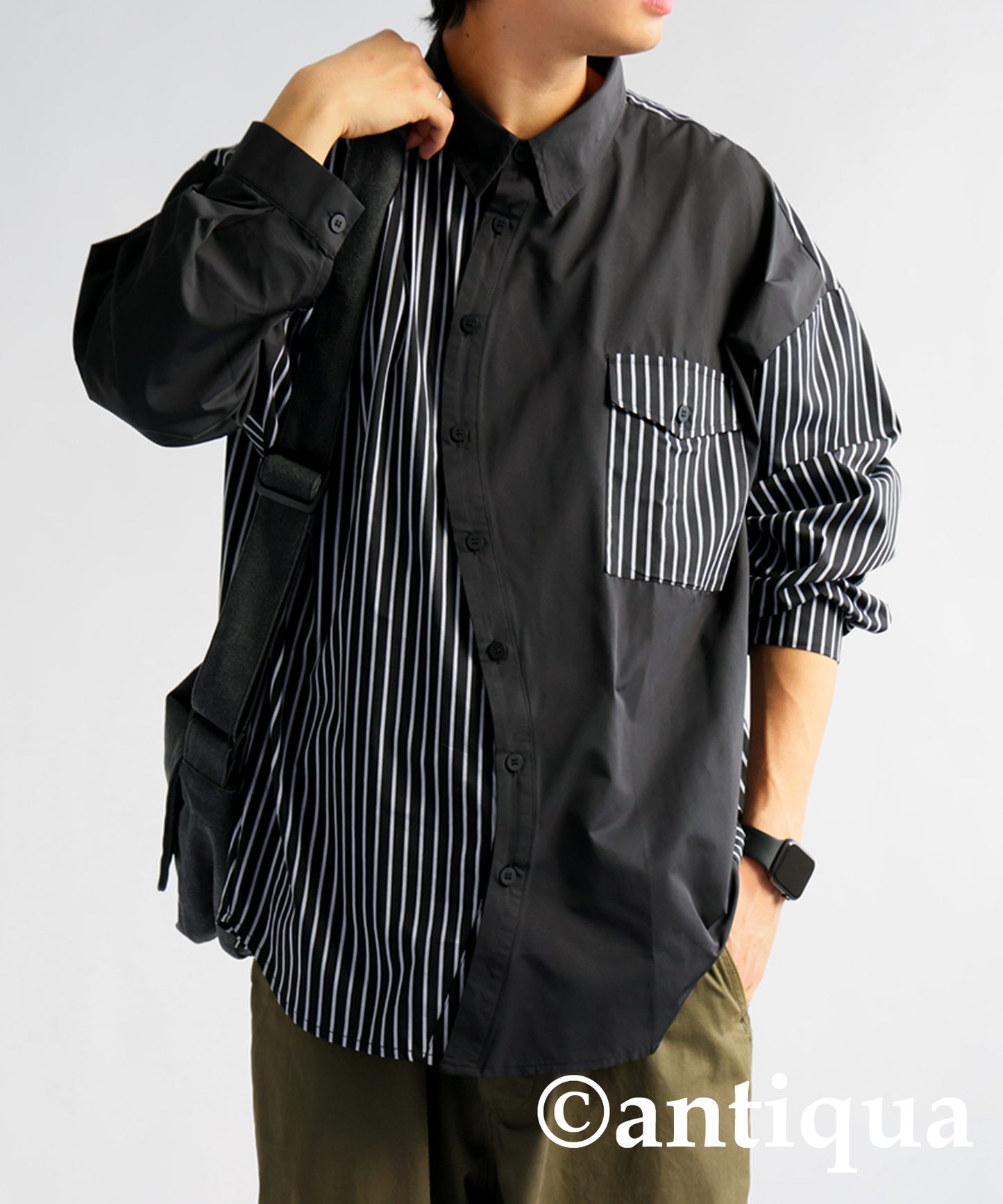 Wave Line Shirt Men's