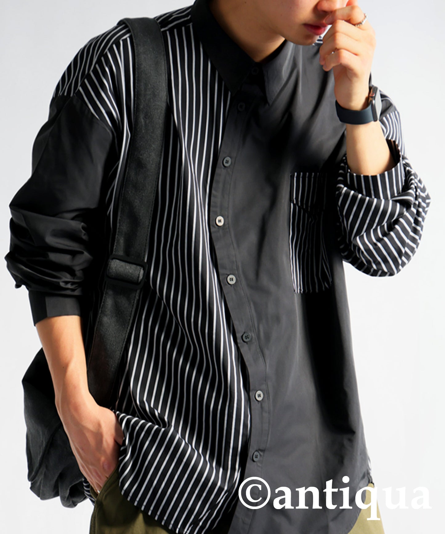 Wave Line Shirt Men's