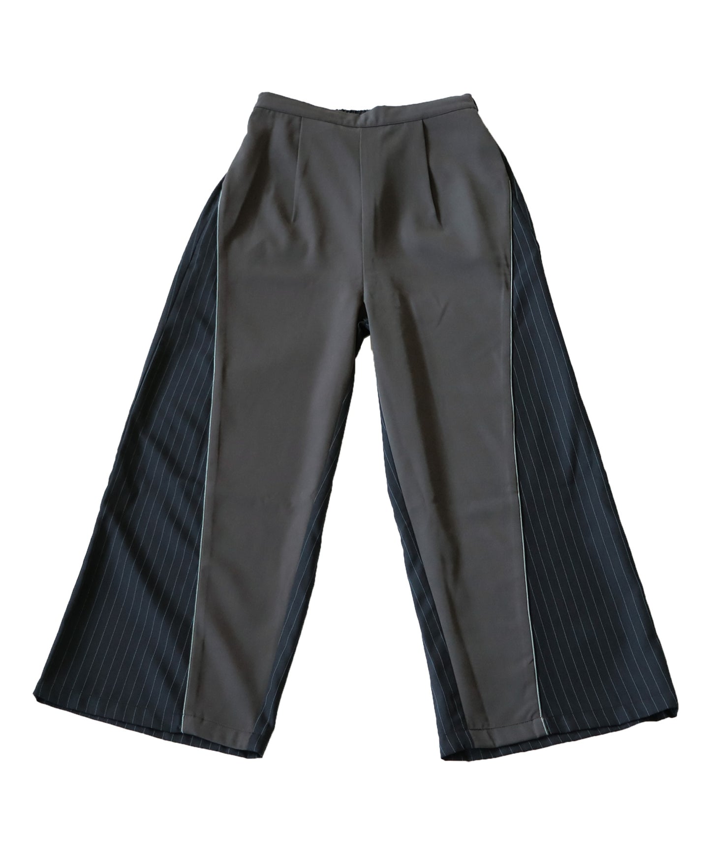 Striped Switching Wide Pants Men's