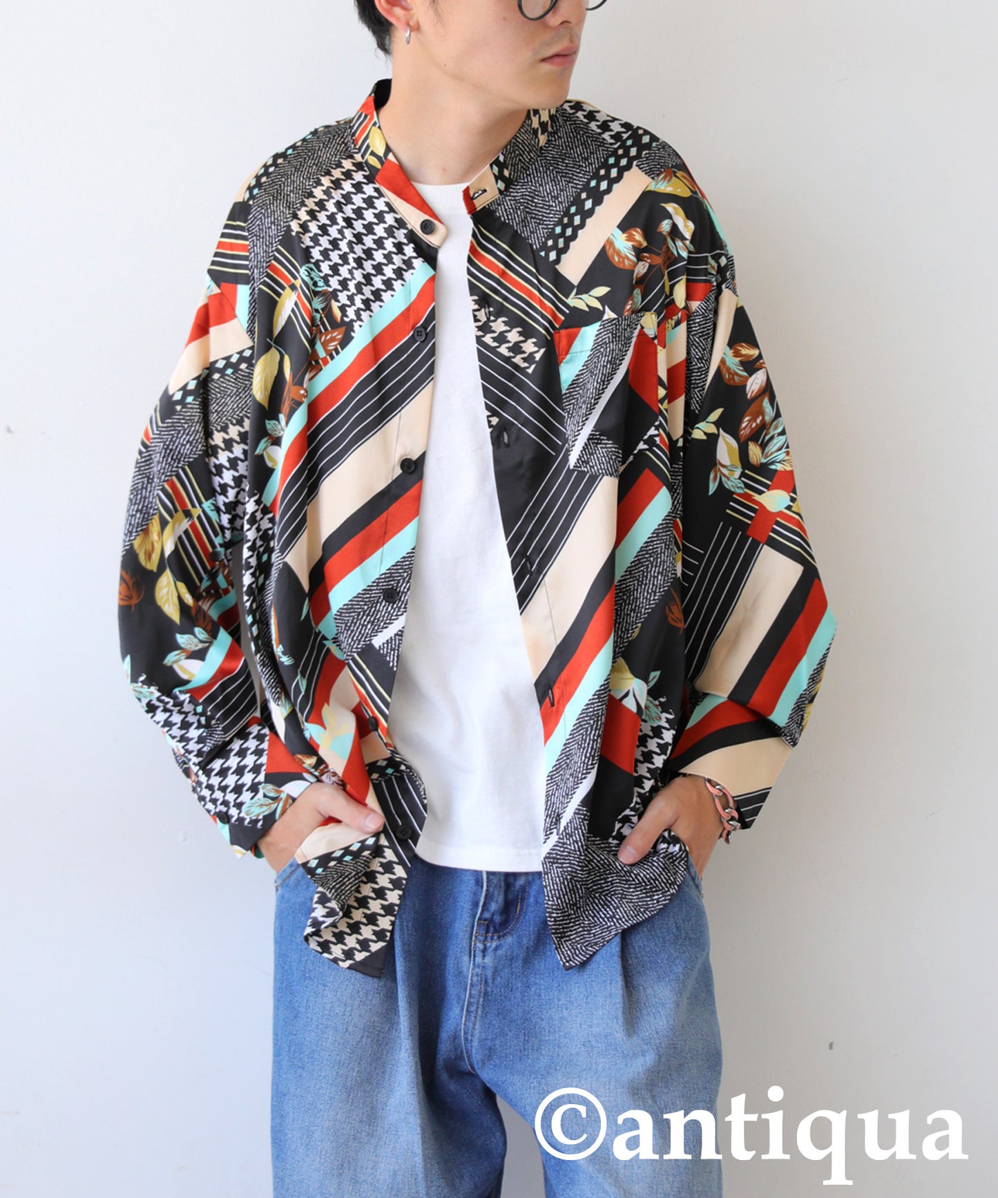 Patterned Shirt Men's