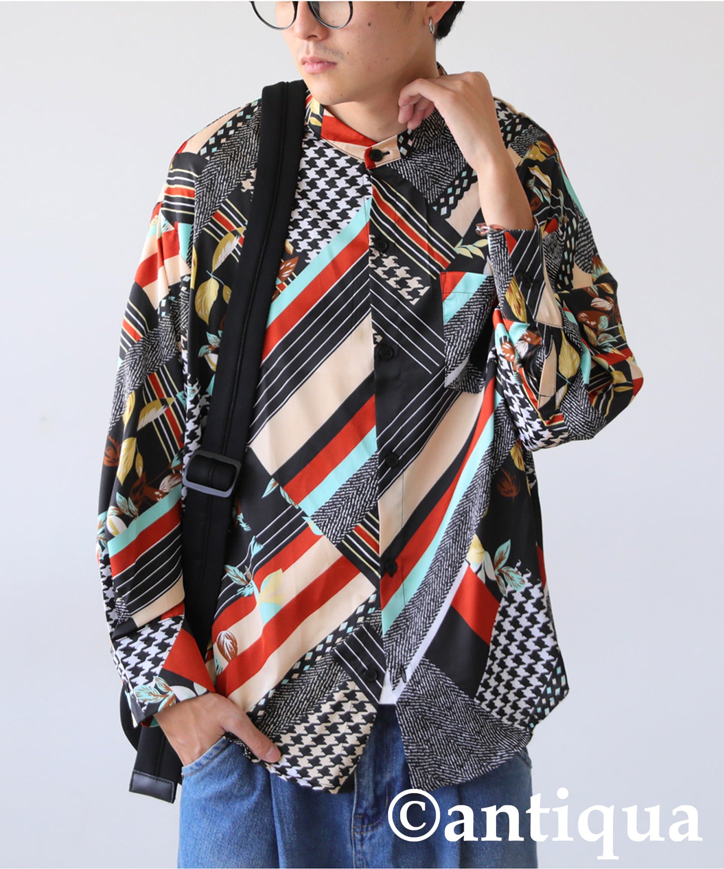 Patterned Shirt Men's