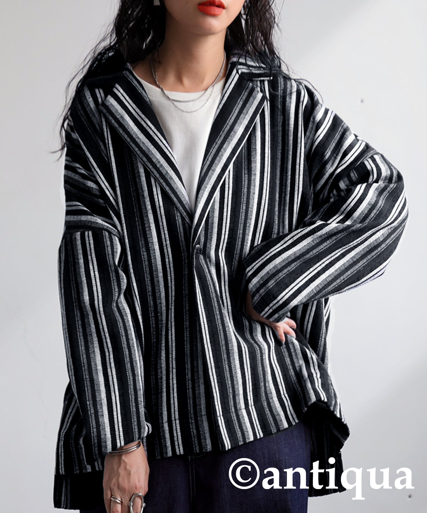 Striped Jacket Ladies