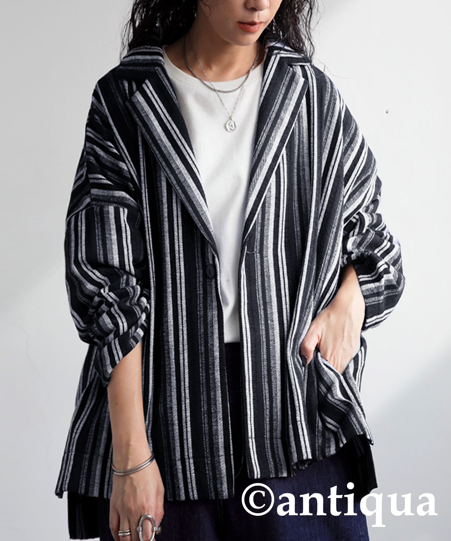 Striped Jacket Ladies