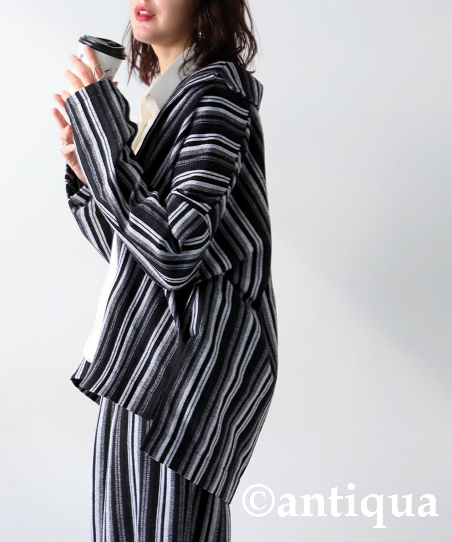 Striped Jacket Ladies
