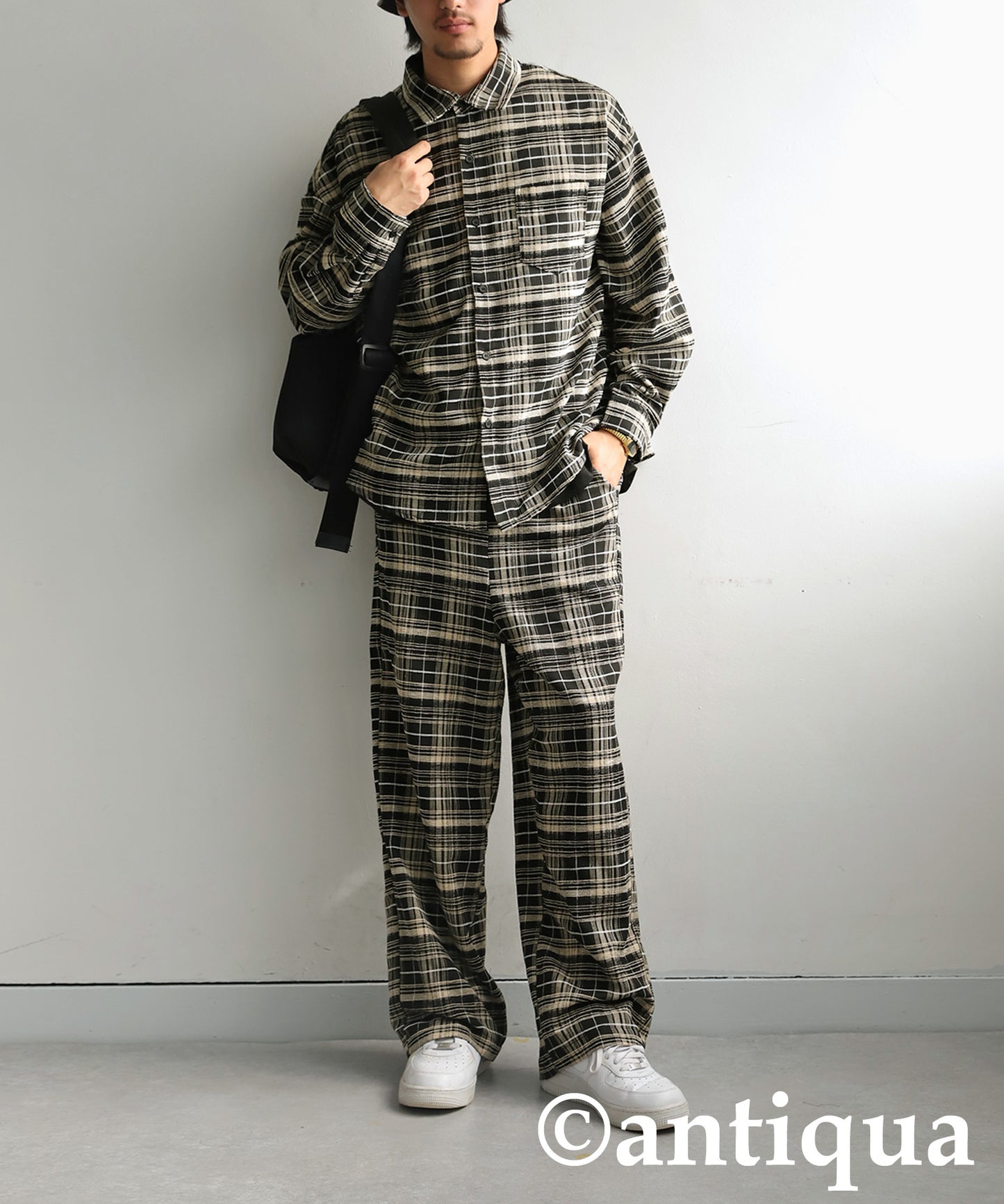 Plaid Pants Men's