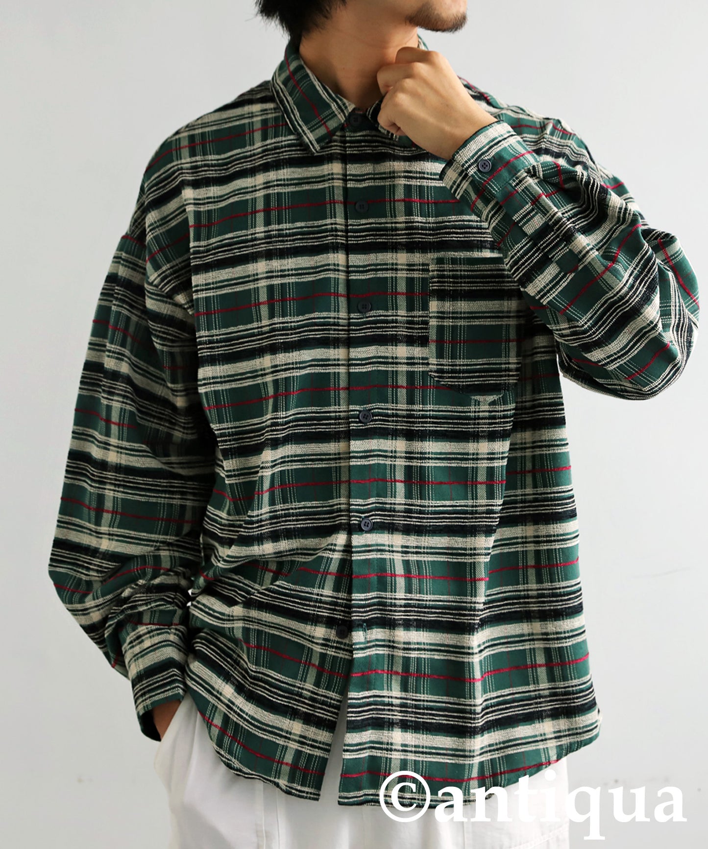 Plaid Shirt Men's