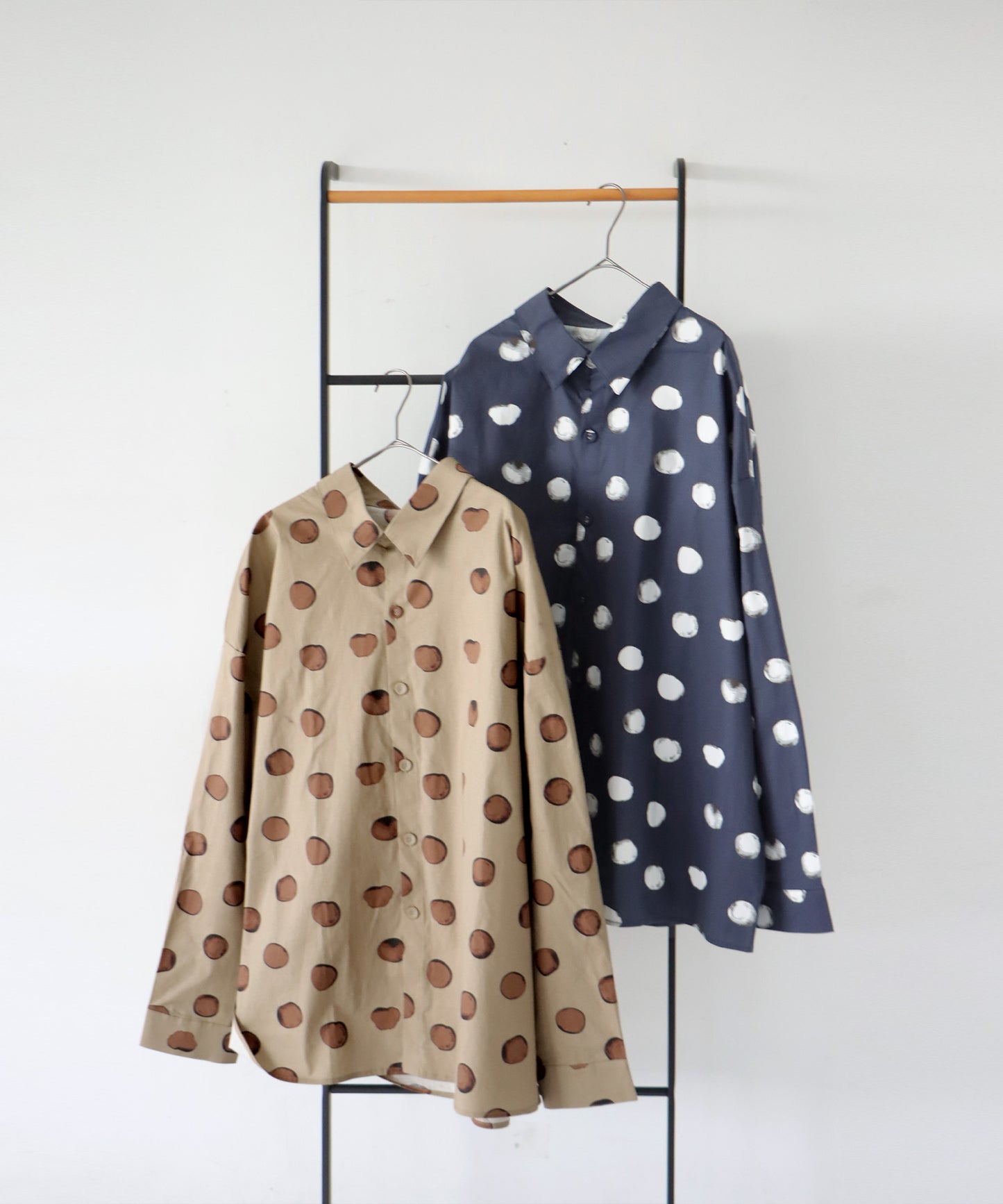 Dot Pattern Shirt Ladies
