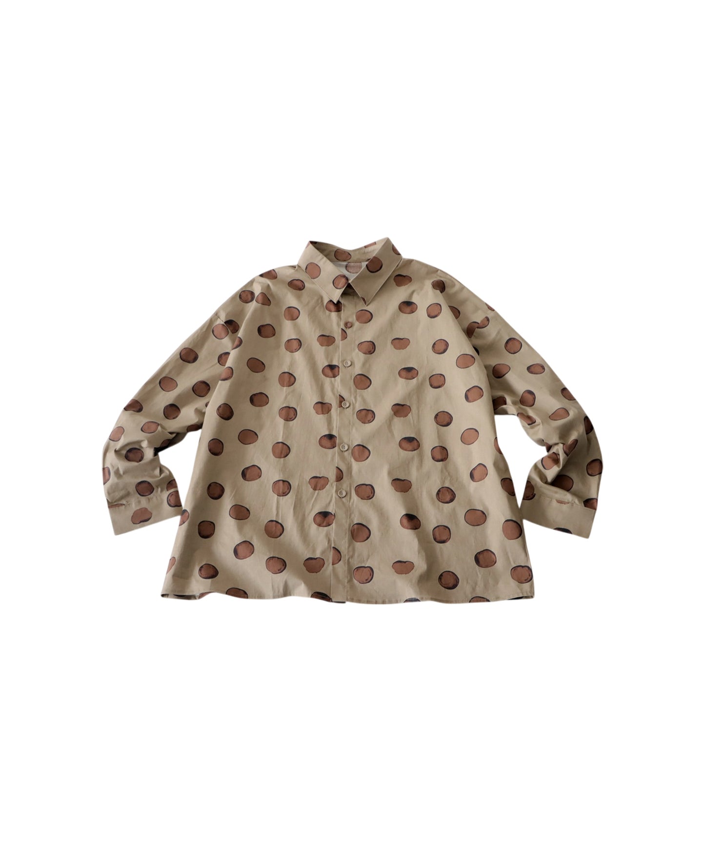 Dot Pattern Shirt Ladies