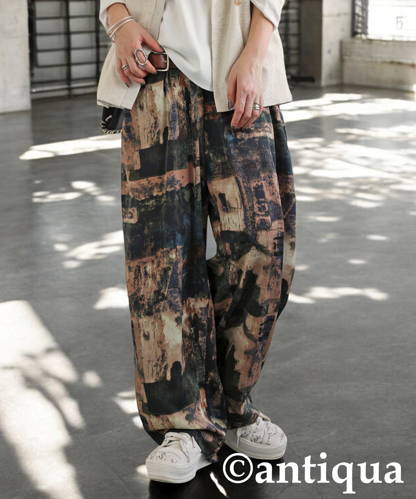 Vintage Pattern Pants Ladies