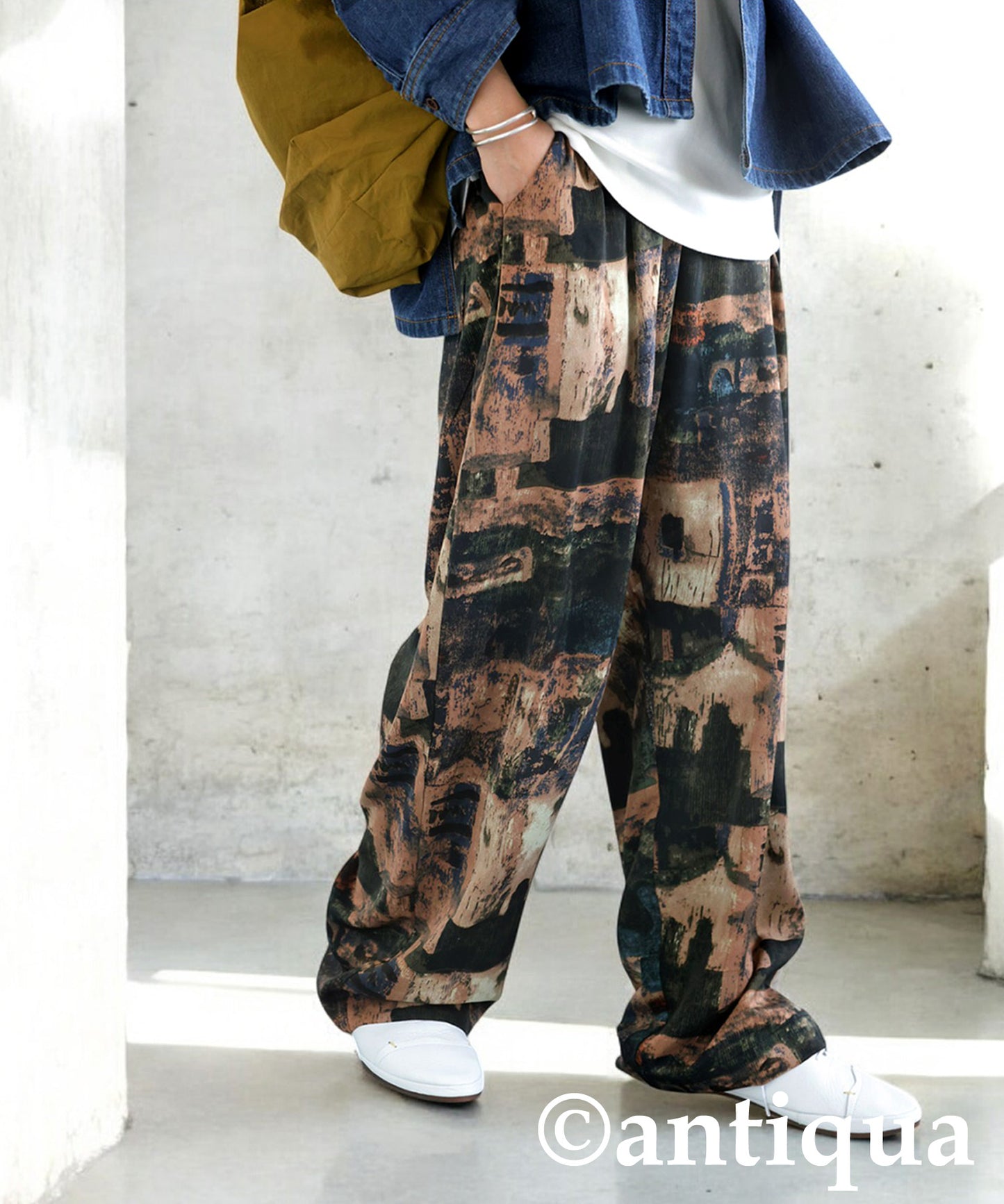 Vintage Pattern Pants Ladies