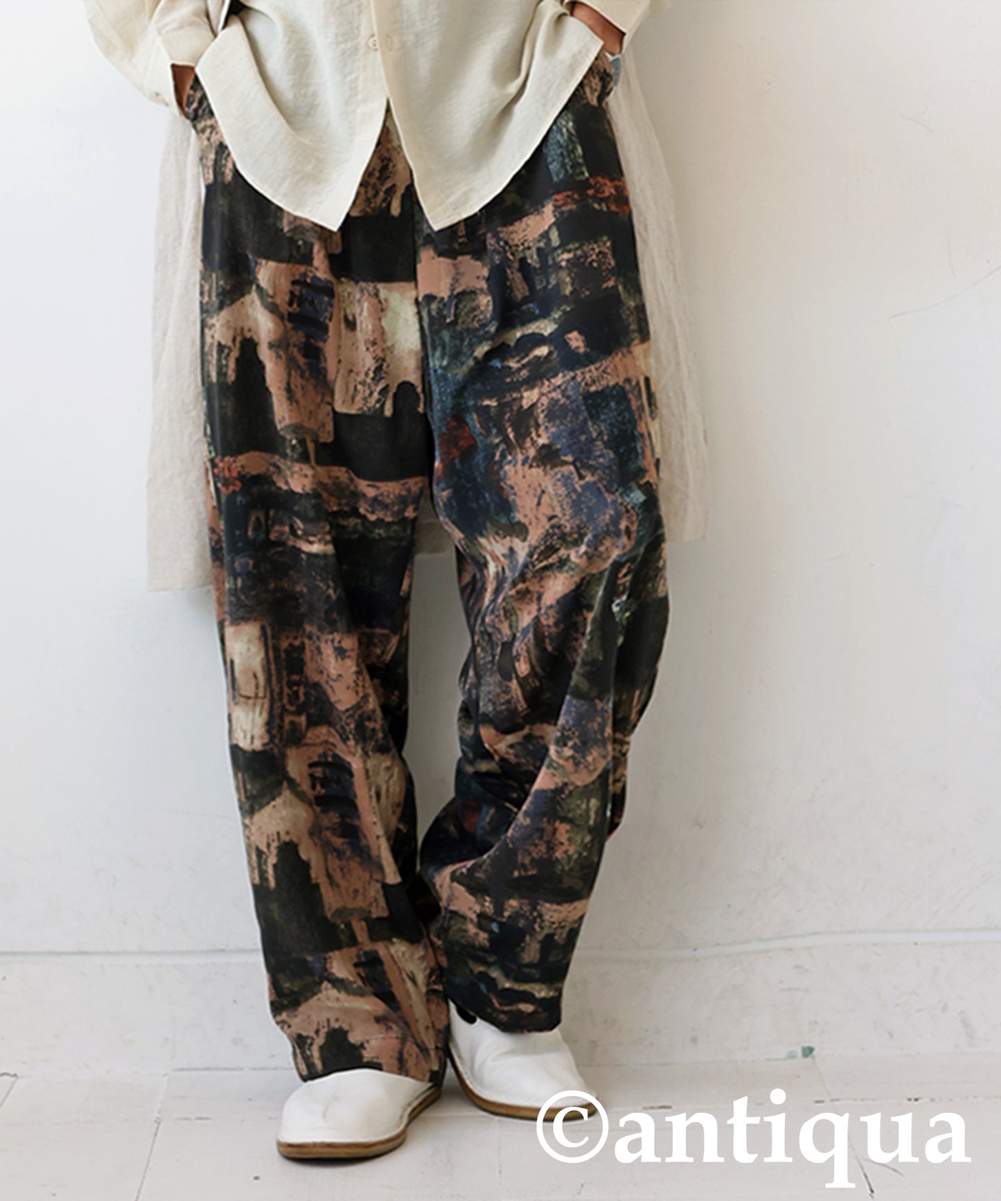 Vintage Pattern Pants Men's