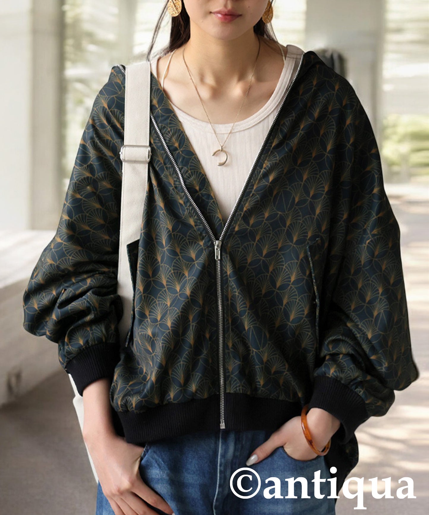 Original Print Blouson Ladies