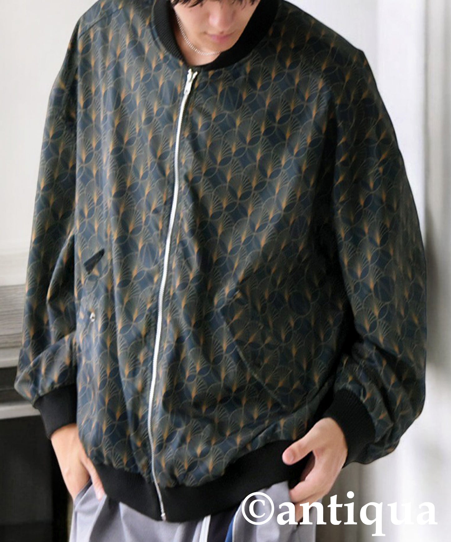 Original Print Blouson Men's