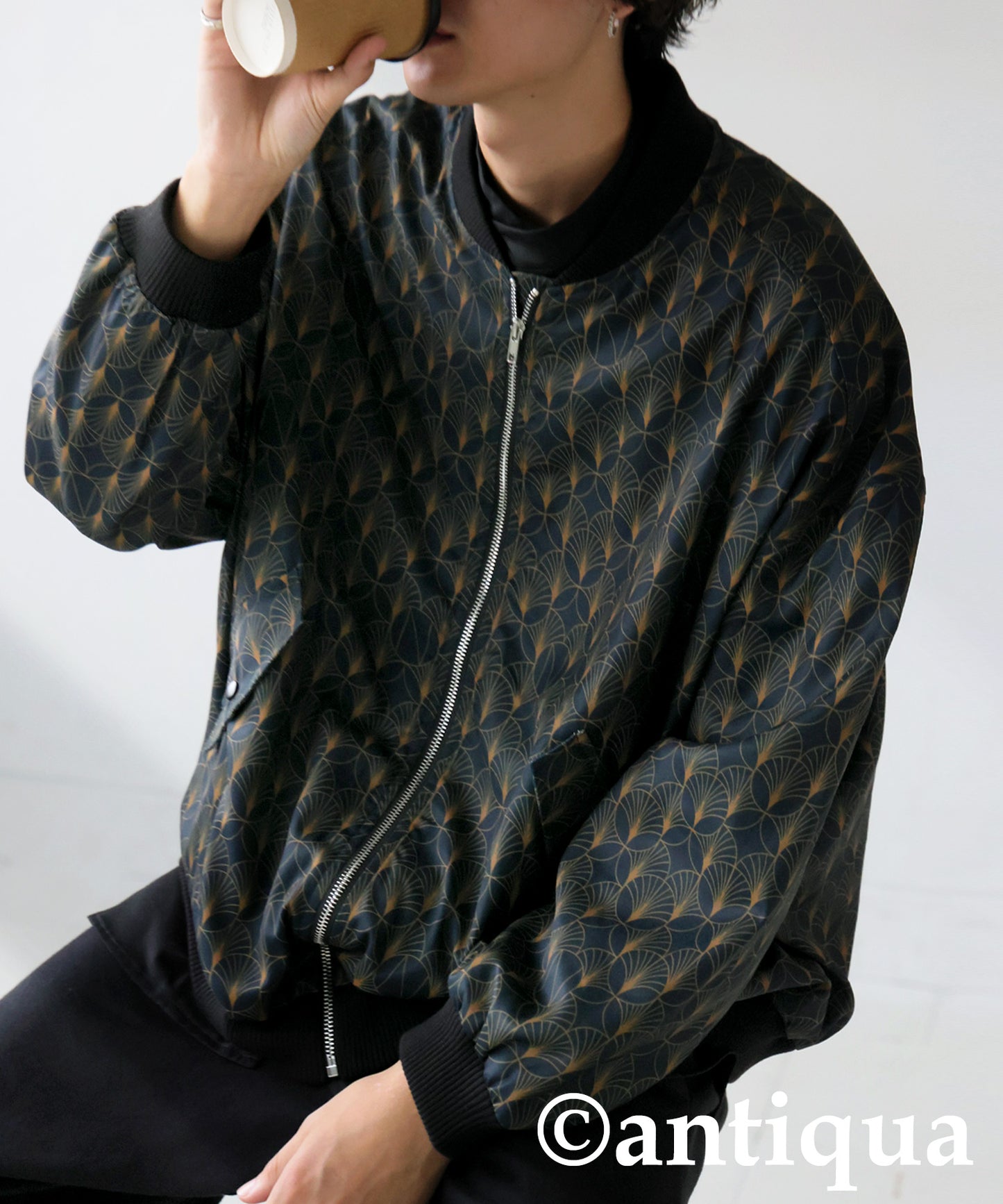 Original Print Blouson Men's