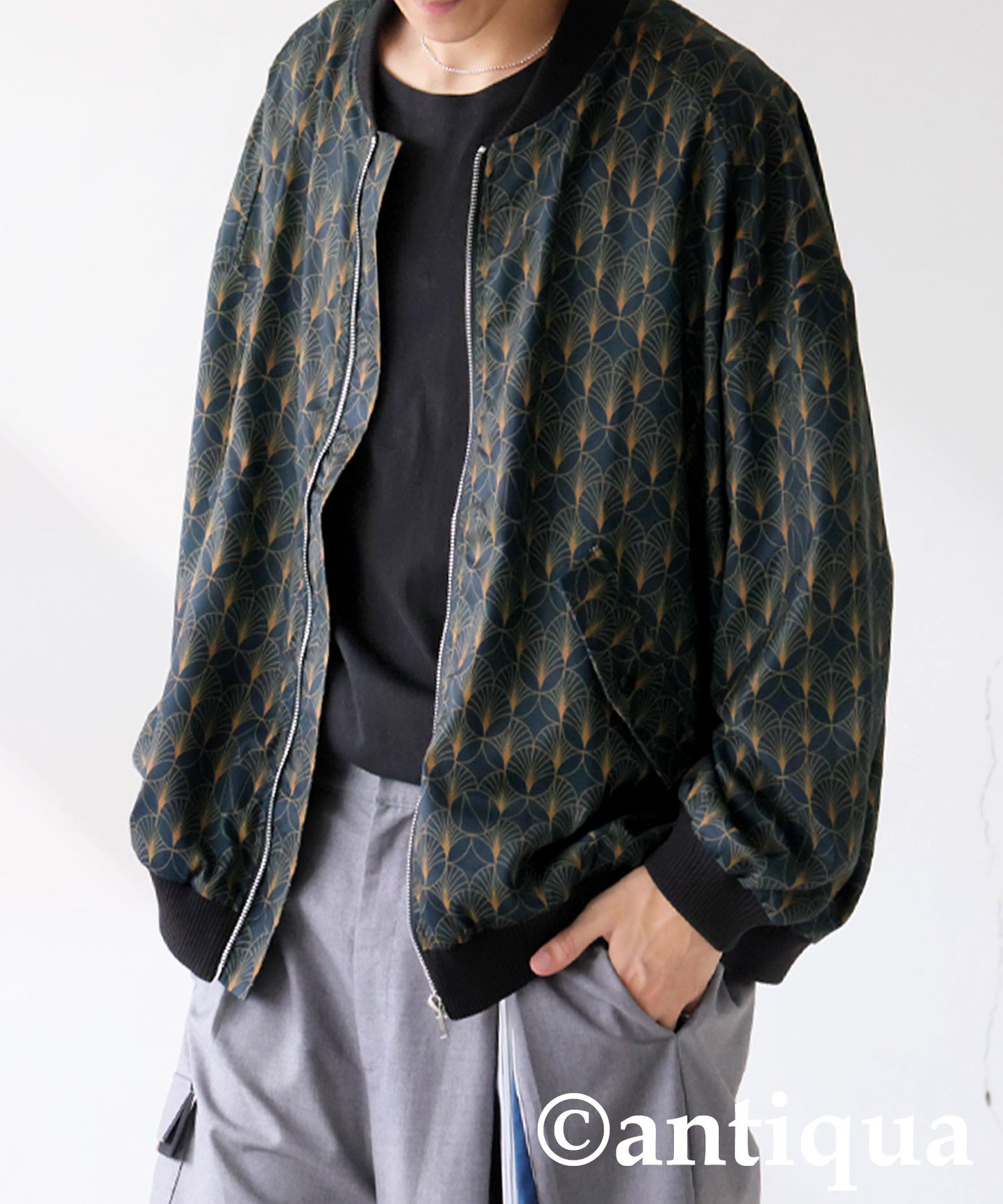 Original Print Blouson Men's