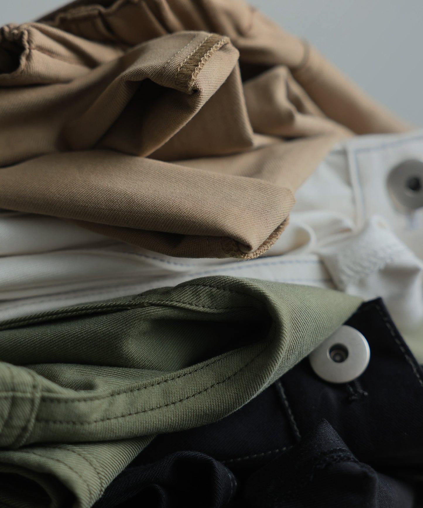 Twill Wide Pants Ladies