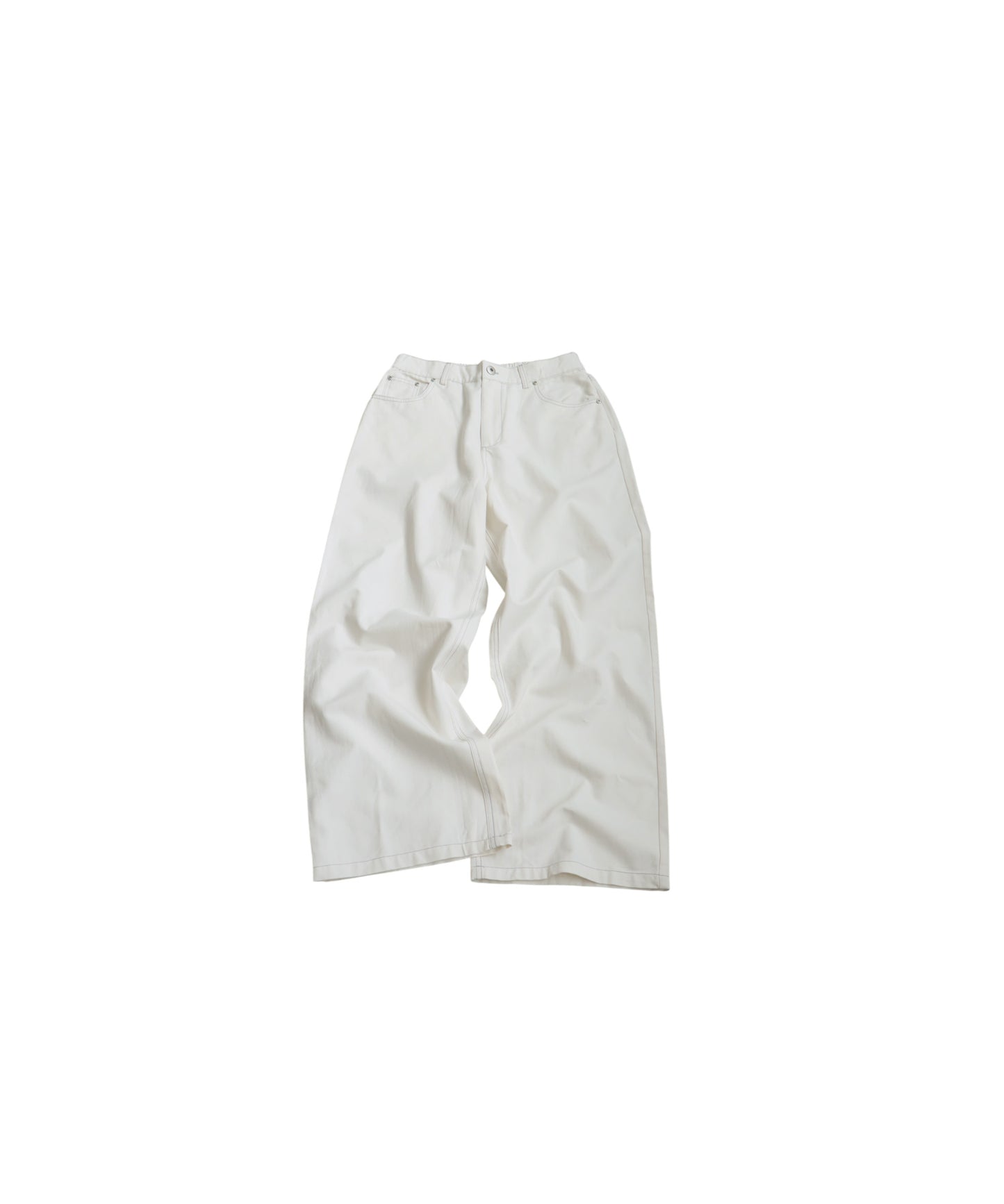 Twill Wide Pants Ladies