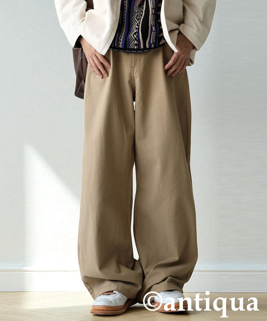 Twill Wide Pants Men's