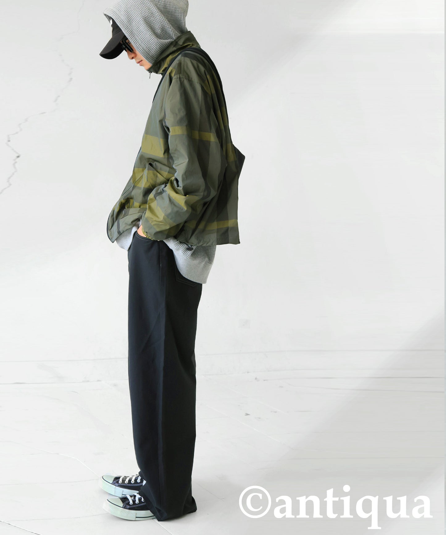 Twill Wide Pants Men's