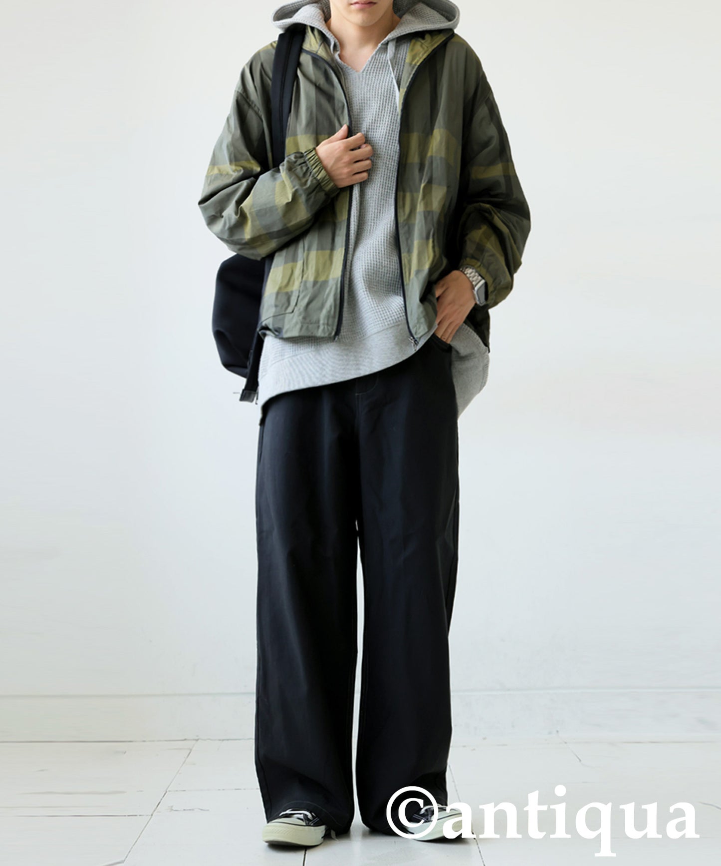 Twill Wide Pants Men's