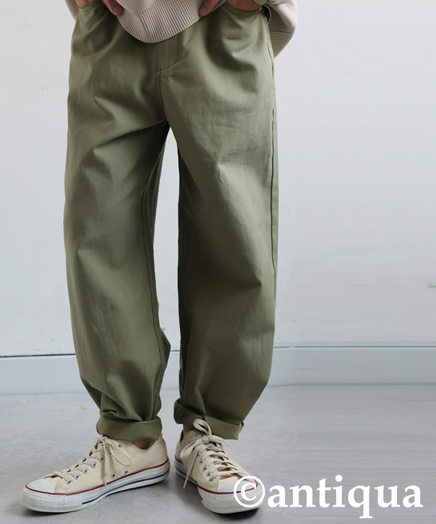 Twill Wide Pants Men's