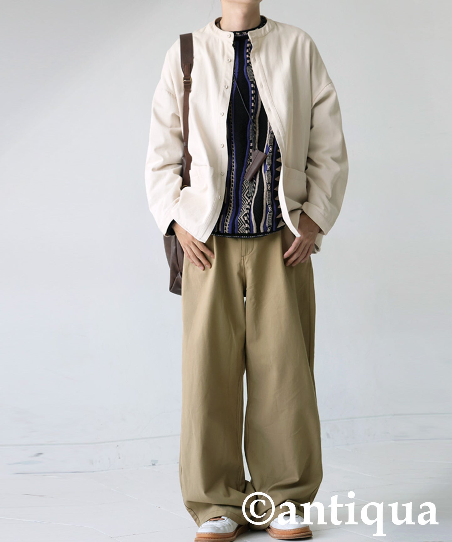 Twill Wide Pants Men's