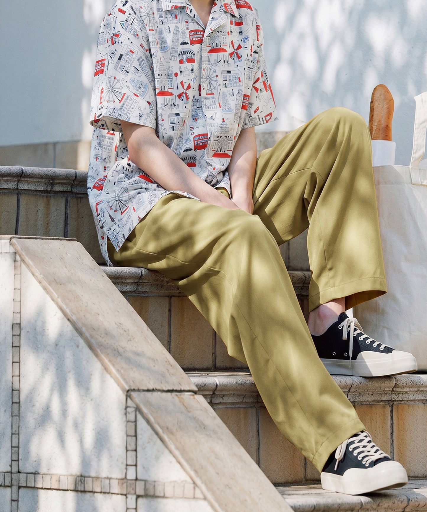 Tapered Pants Men's