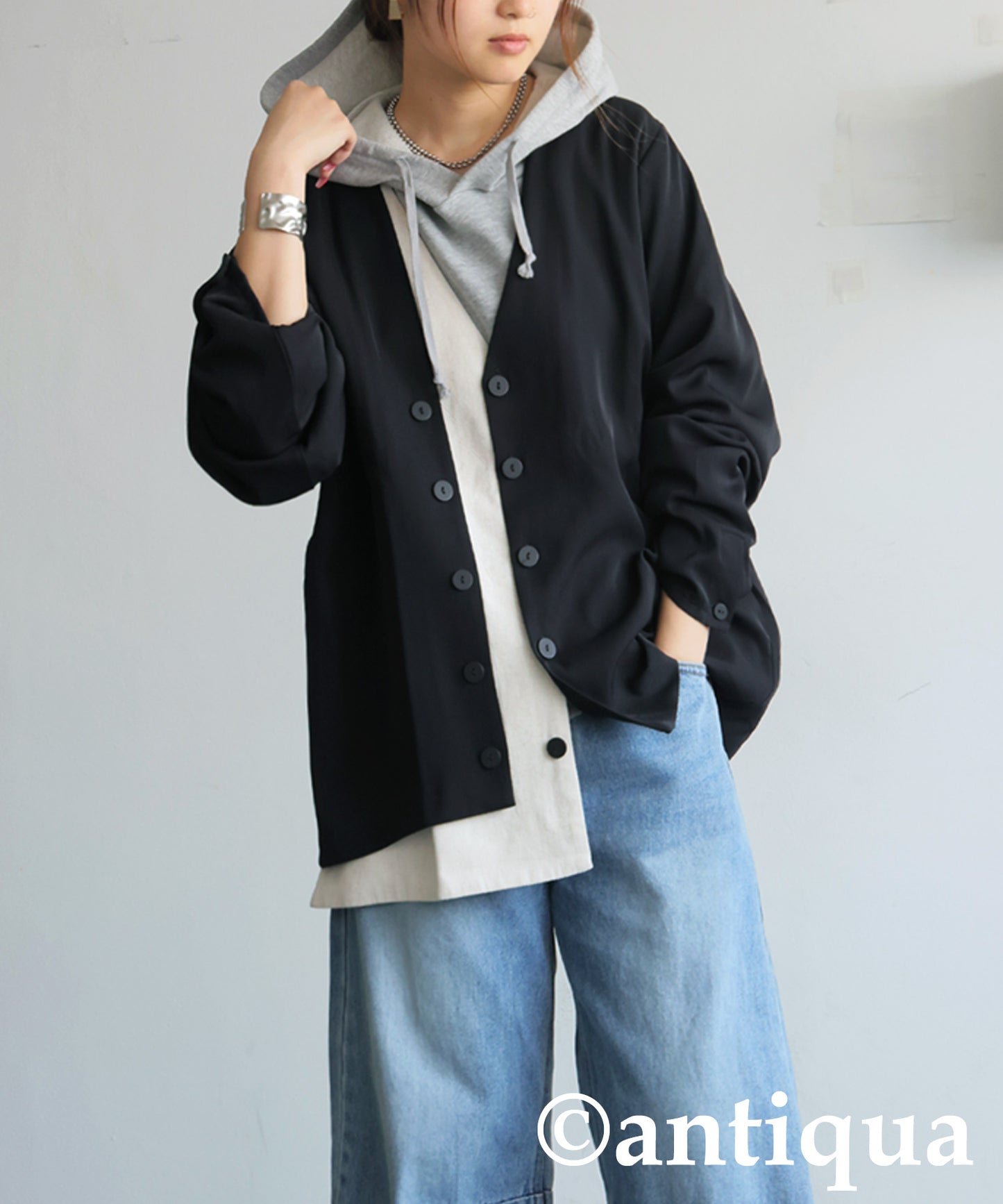 Ladies 2-Way Asymmetrical Jacket