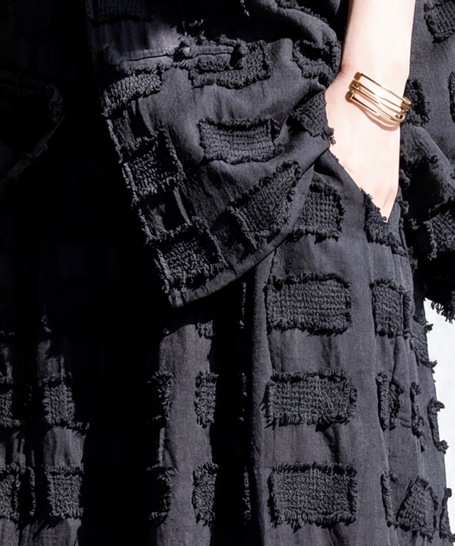 Jacquard Fringe Wide-Leg Pants Ladies