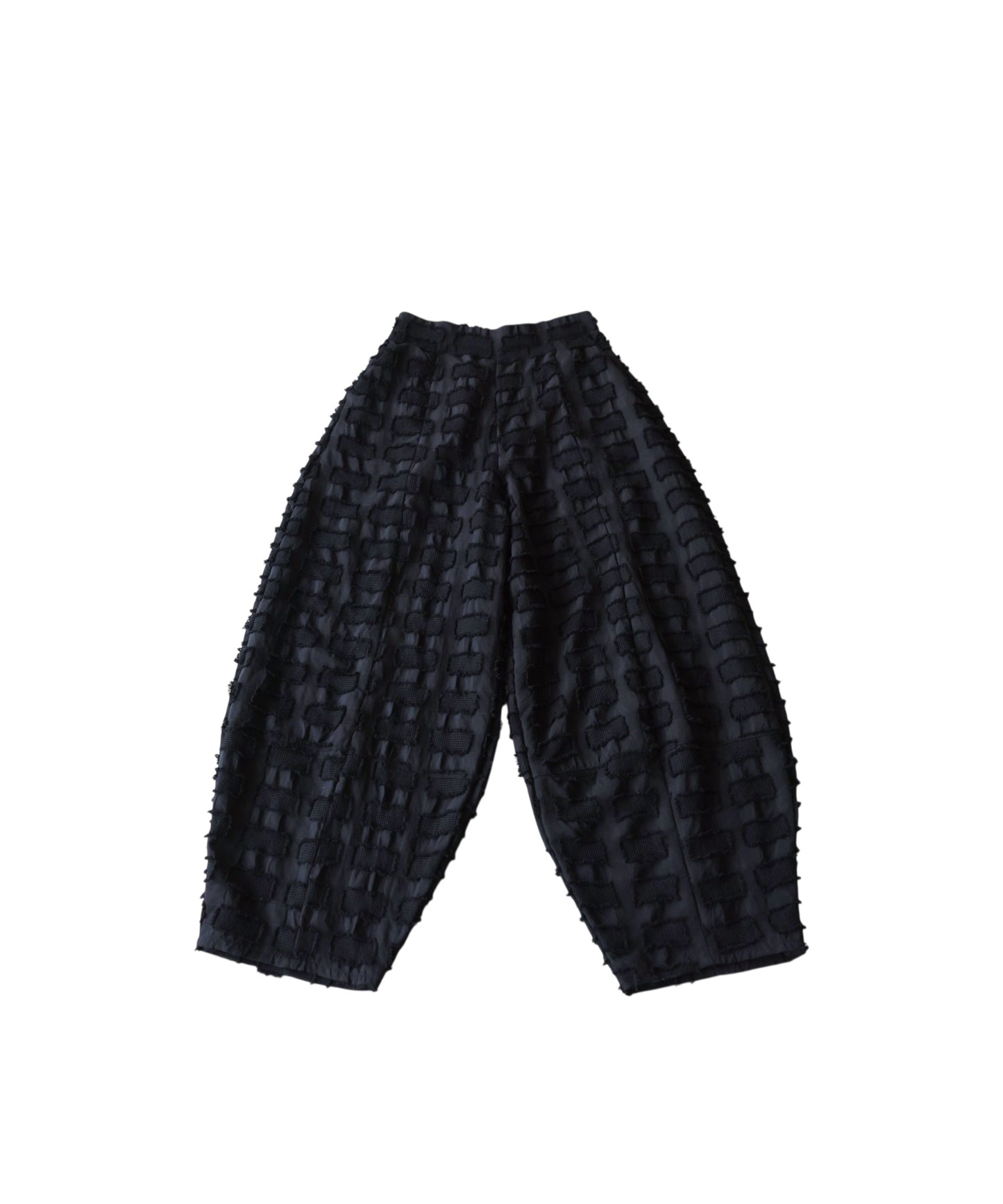 Jacquard Fringe Wide-Leg Pants Men’s