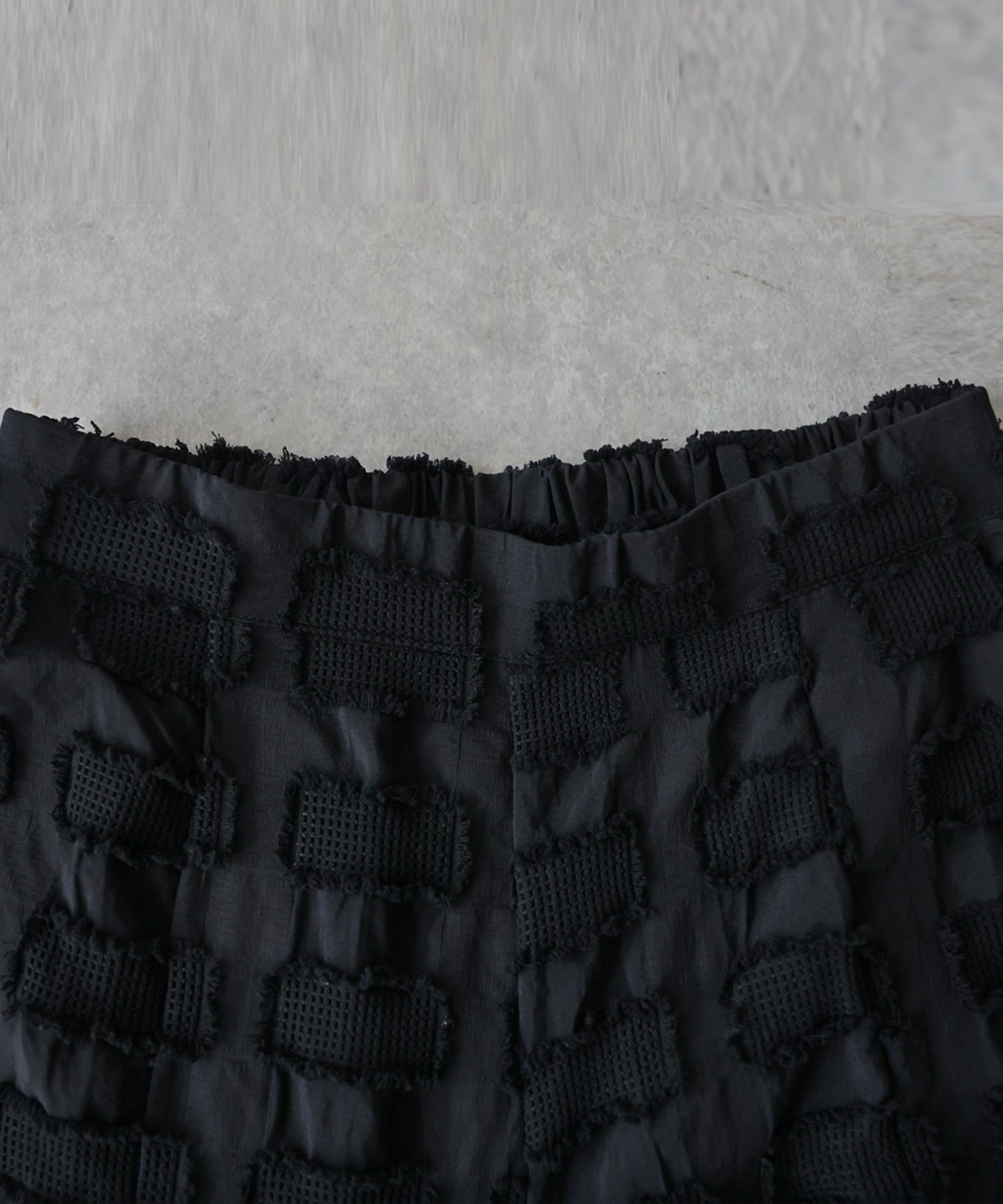 Jacquard Fringe Wide-Leg Pants Ladies