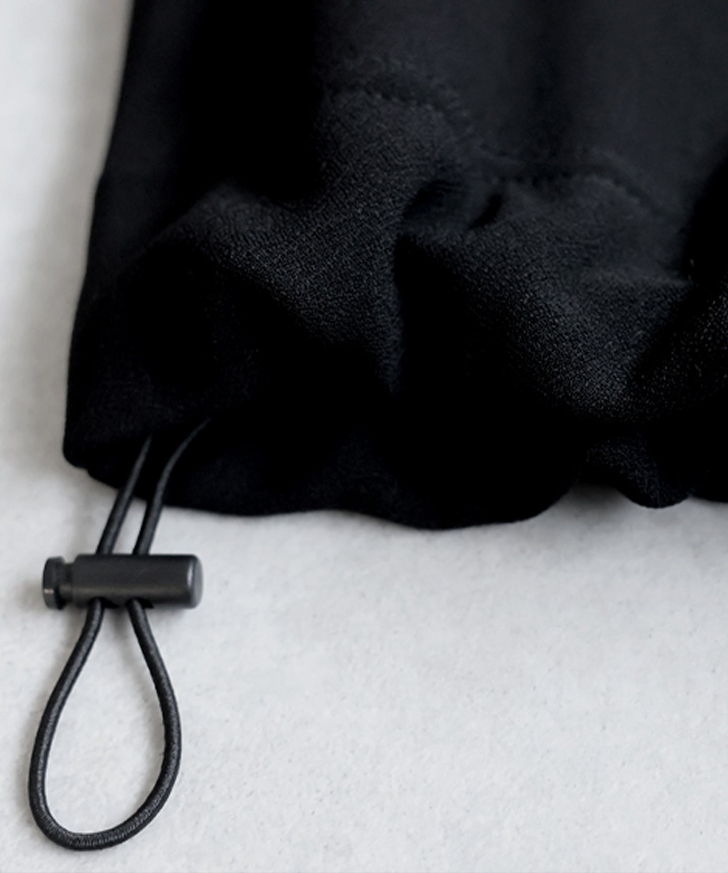 Diagonal Zip Fleece-Lined Georgette Jacket Ladies