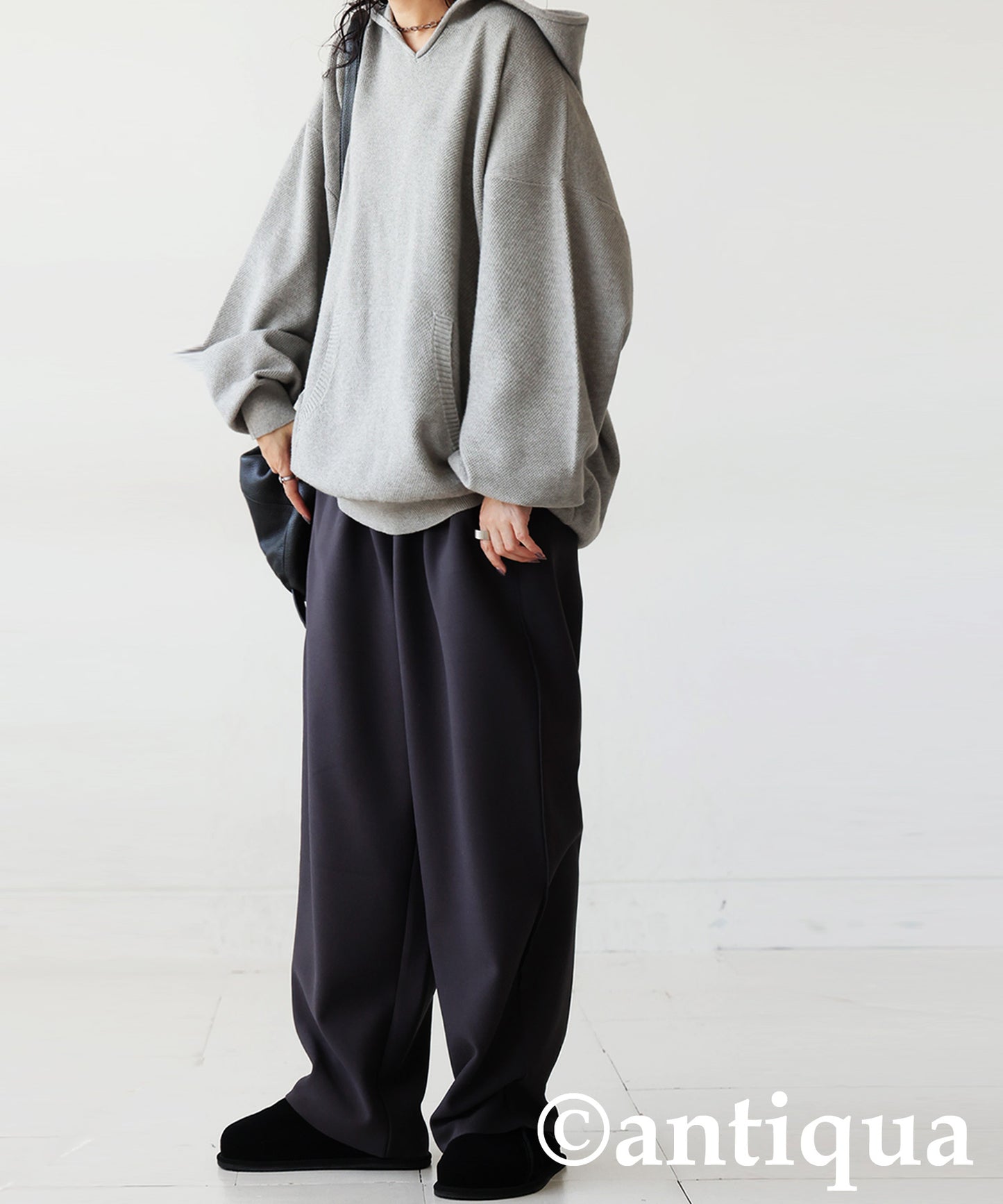 Fleece-Lined Georgette-Style Pants Ladies