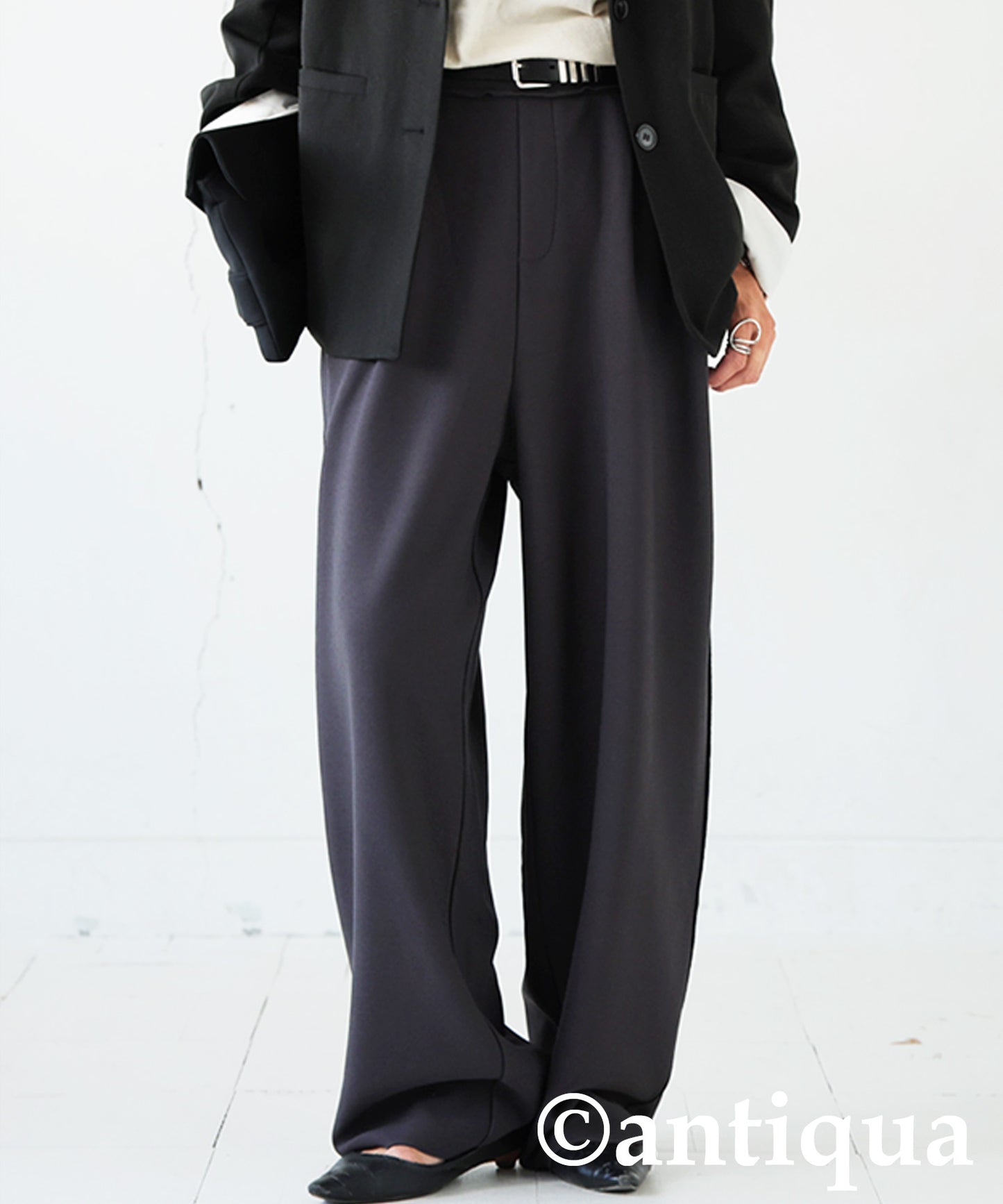 Fleece-Lined Georgette-Style Pants Ladies