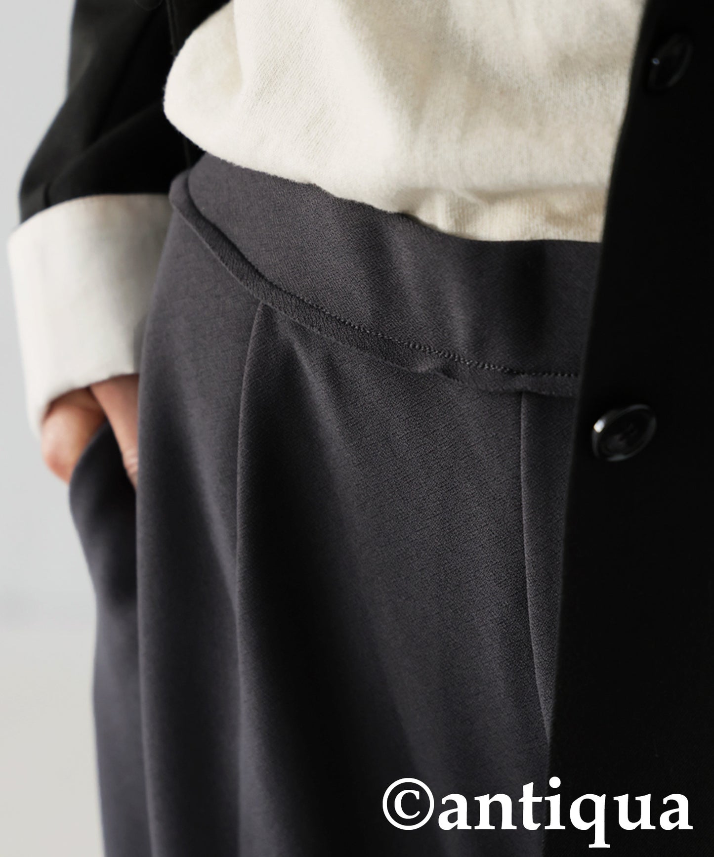 Fleece-Lined Georgette-Style Pants Ladies