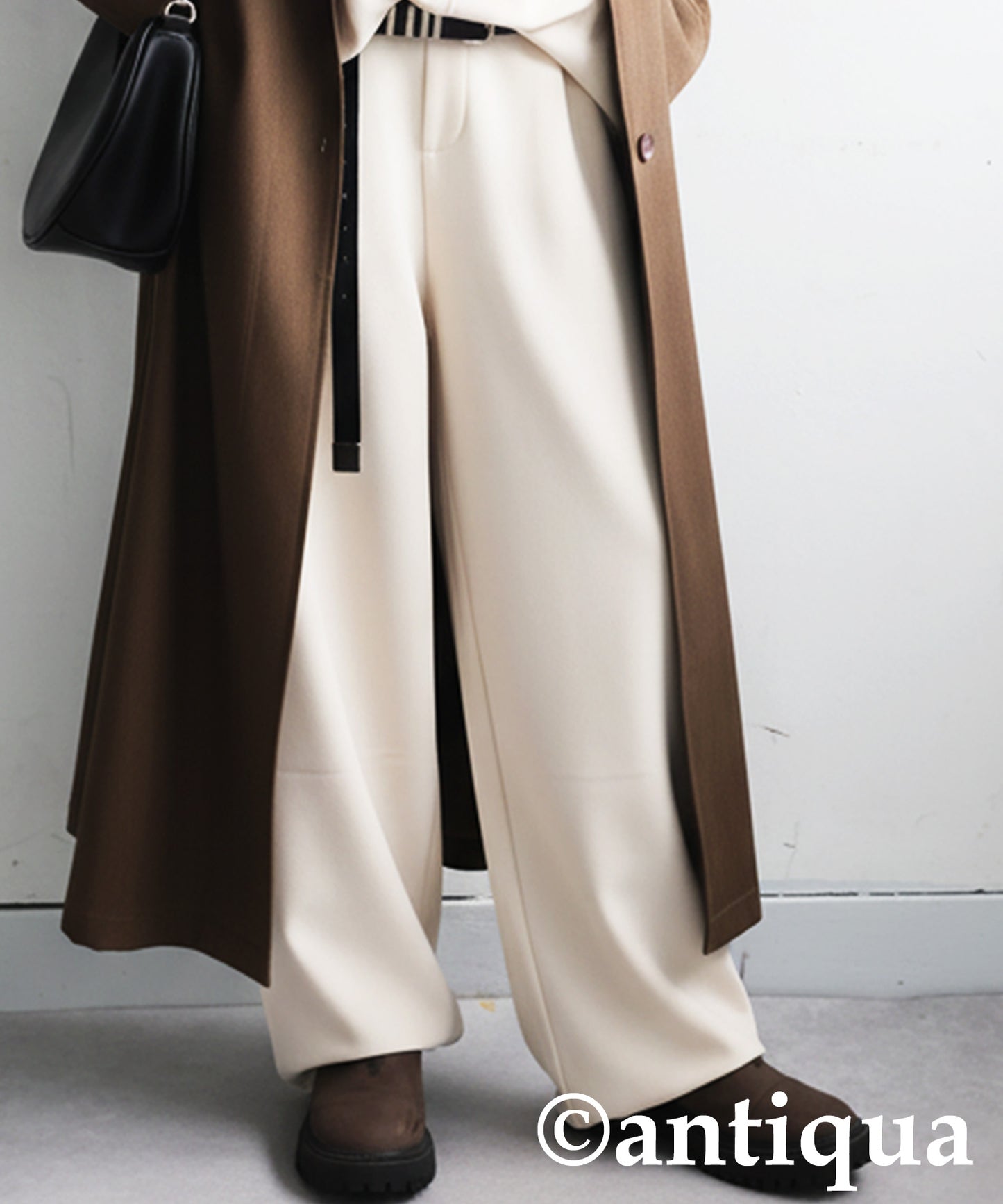 Fleece-Lined Georgette-Style Pants Ladies
