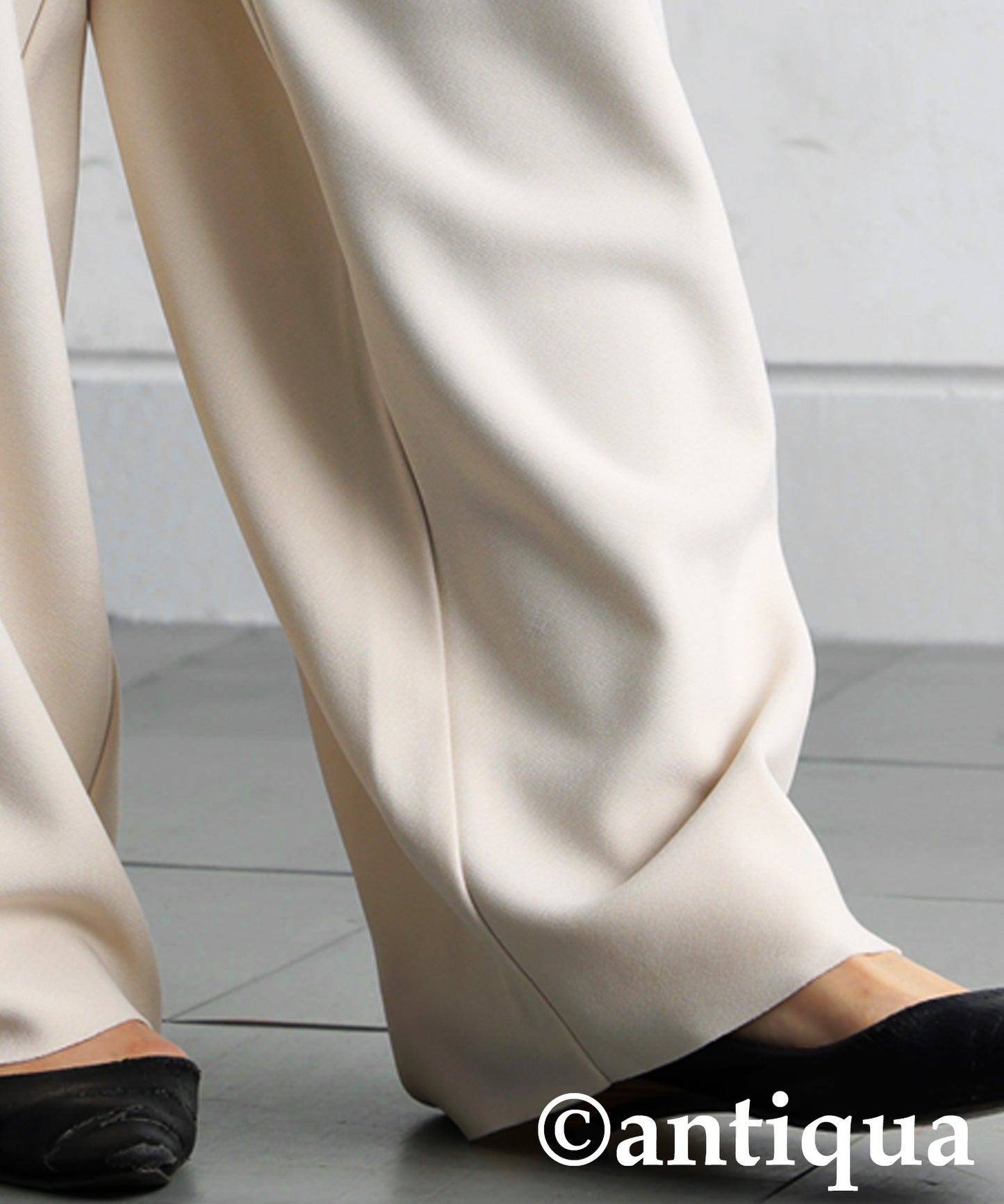 Fleece-Lined Georgette-Style Pants Ladies