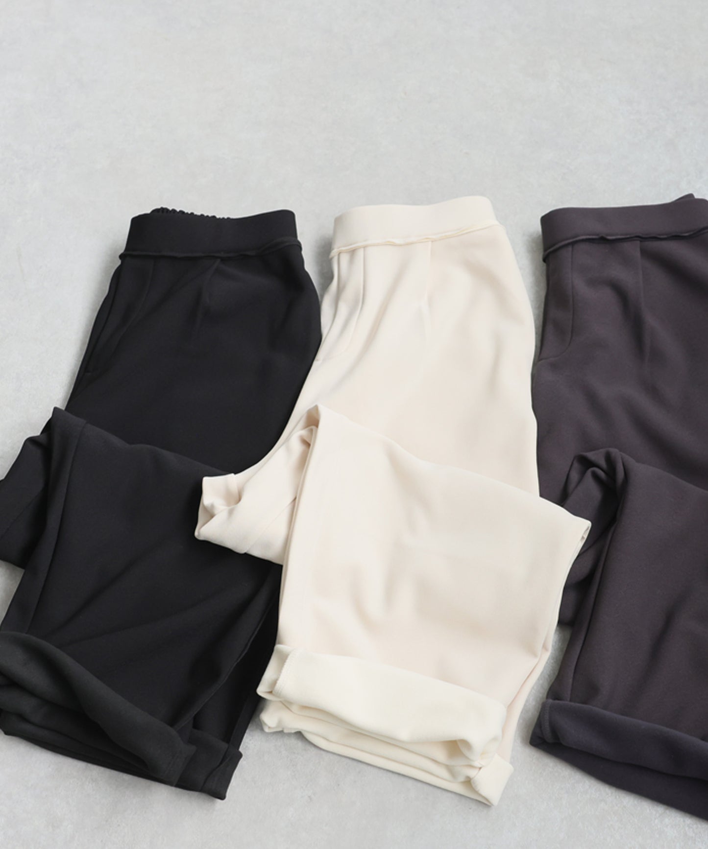 Fleece-Lined Georgette-Style Pants Men's