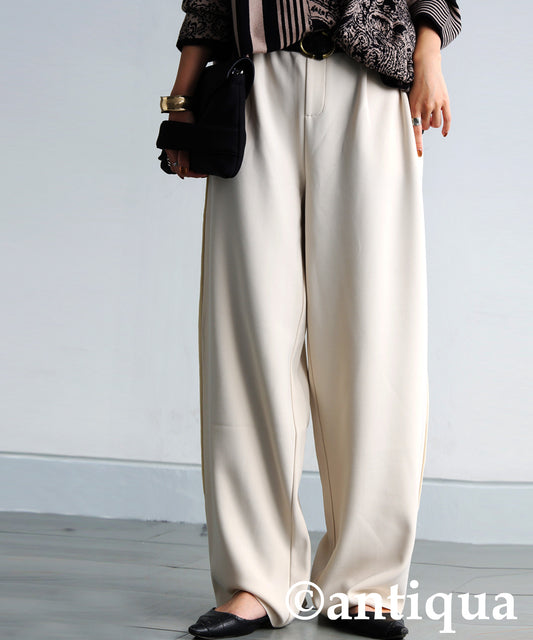 Fleece-Lined Georgette-Style Pants Ladies