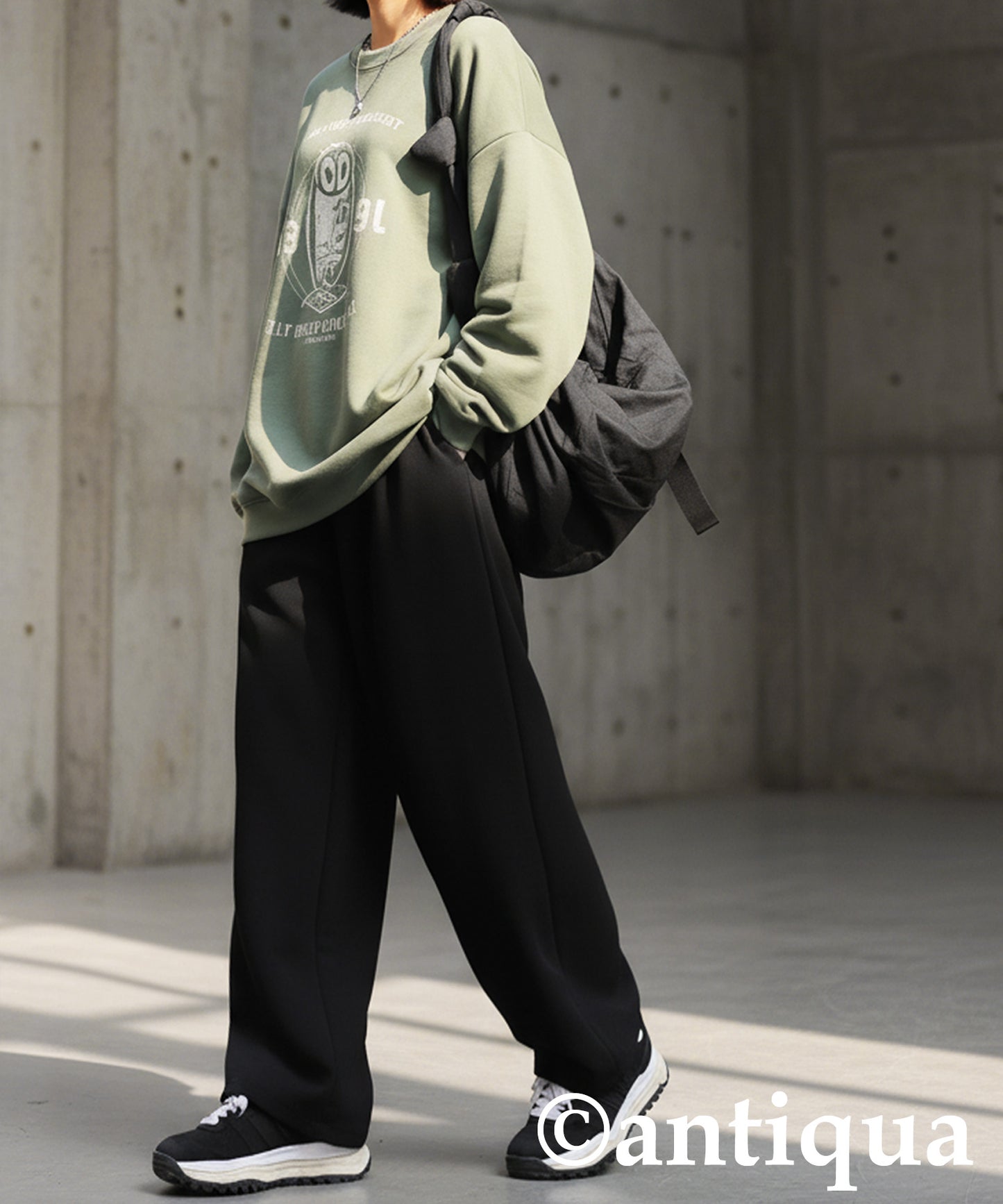 Fleece-Lined Georgette-Style Pants Ladies