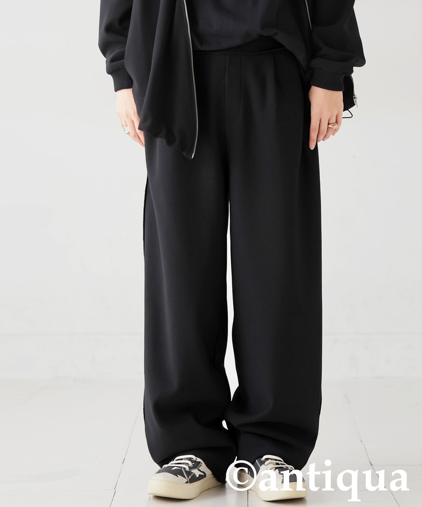 Fleece-Lined Georgette-Style Pants Men's