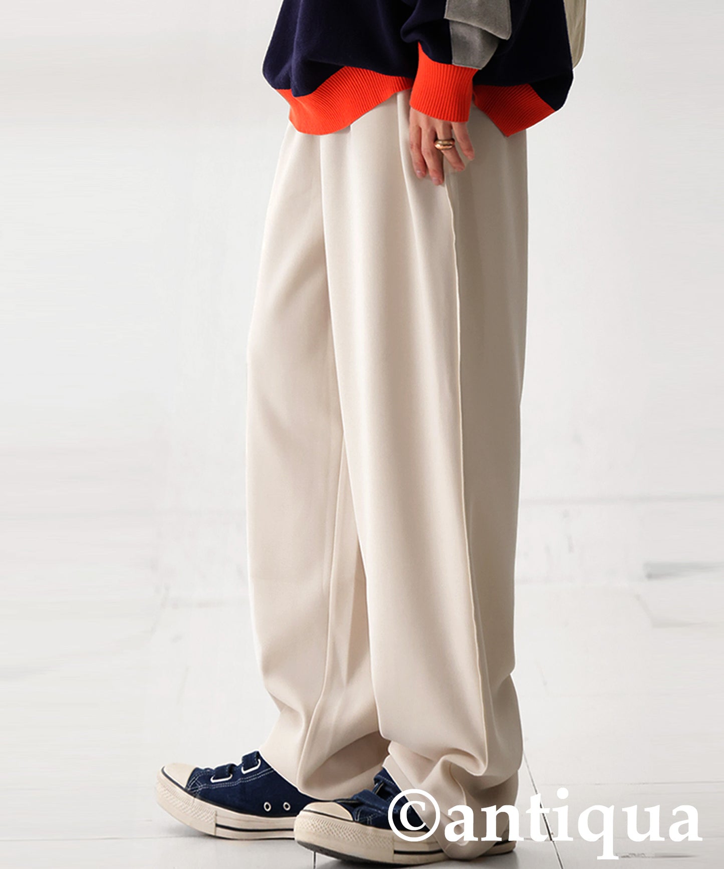 Fleece-Lined Georgette-Style Pants Men's